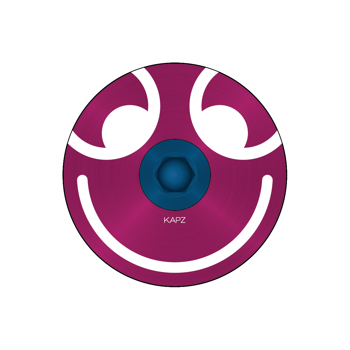Laser Etched Super Smiley by KAPZ