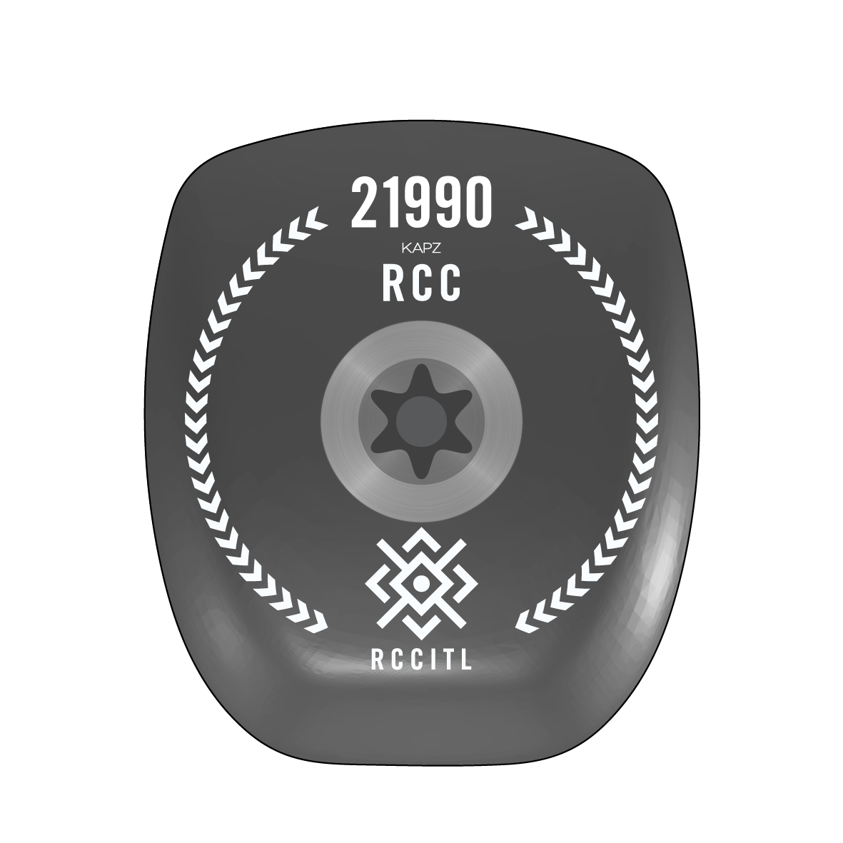 Ultimate Specialized Roval Rapide 3D Printed Titanium Headset Cap - view 82 by KAPZ