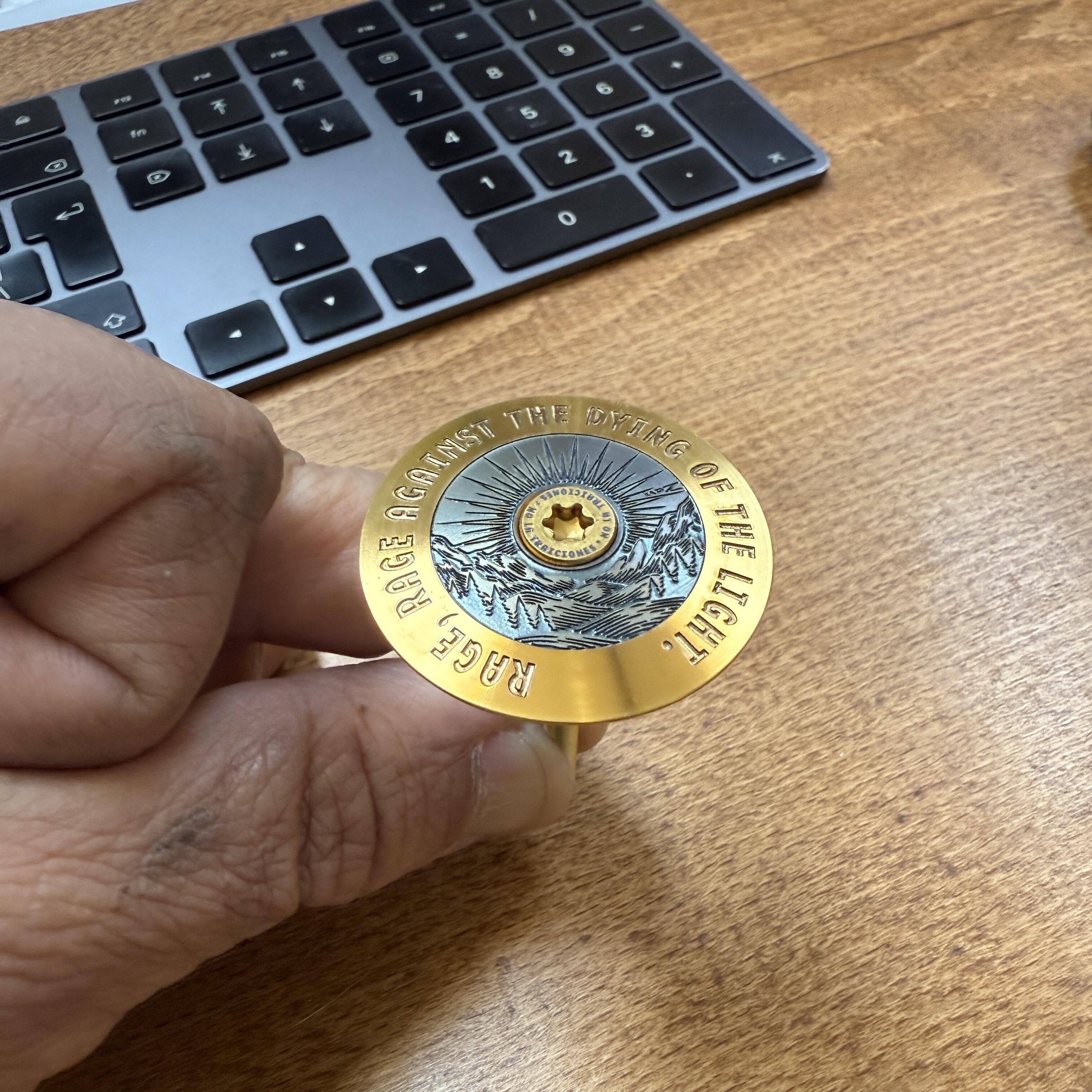 ULTIMATE TITANIUM ROUND CANYON CAP - view 11 by KAPZ
