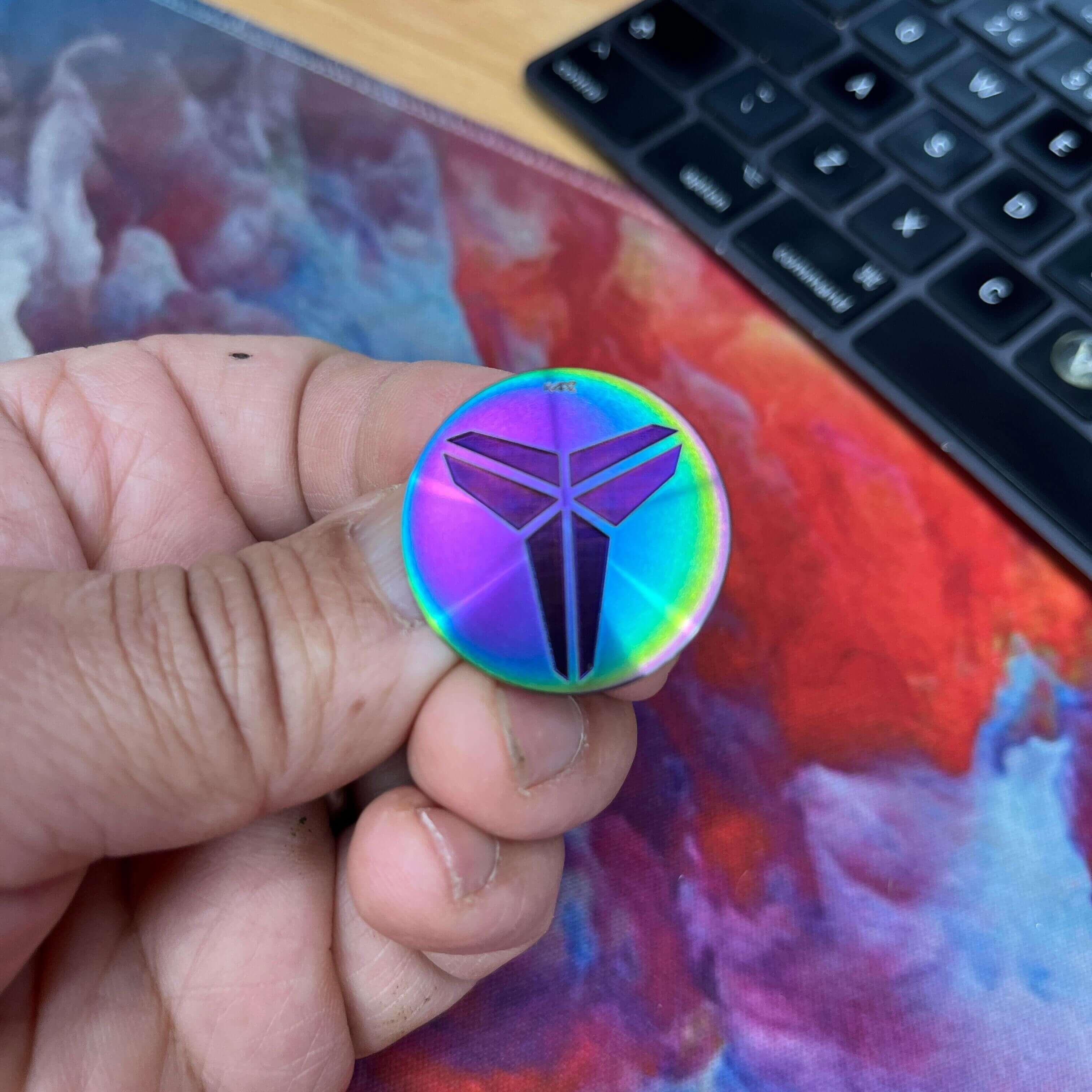 ULTIMATE Boltless Titanium Headset Cap - view 49 by KAPZ