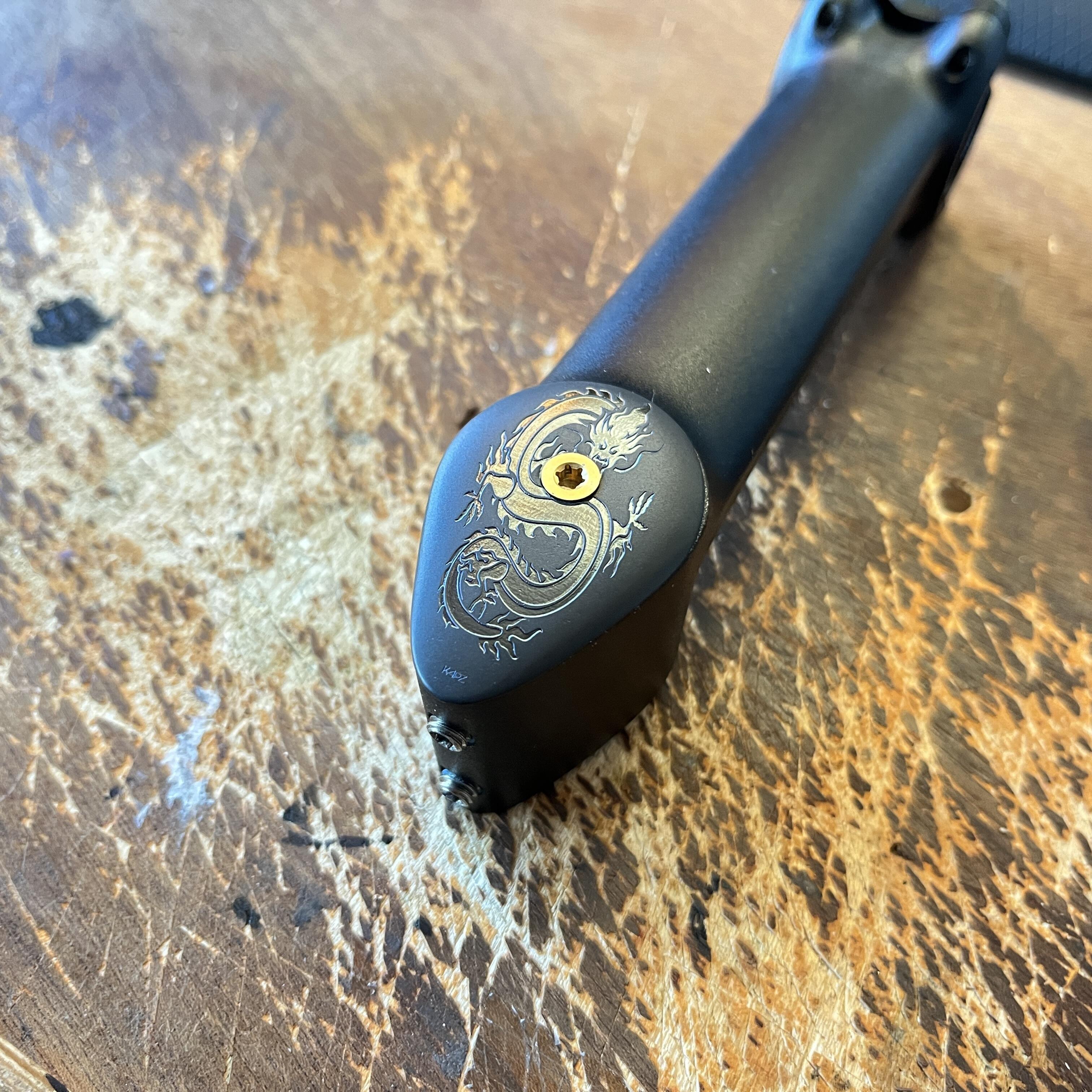 Pinarello Most 3D Printed Titanium Headset Cap - view 56 by KAPZ