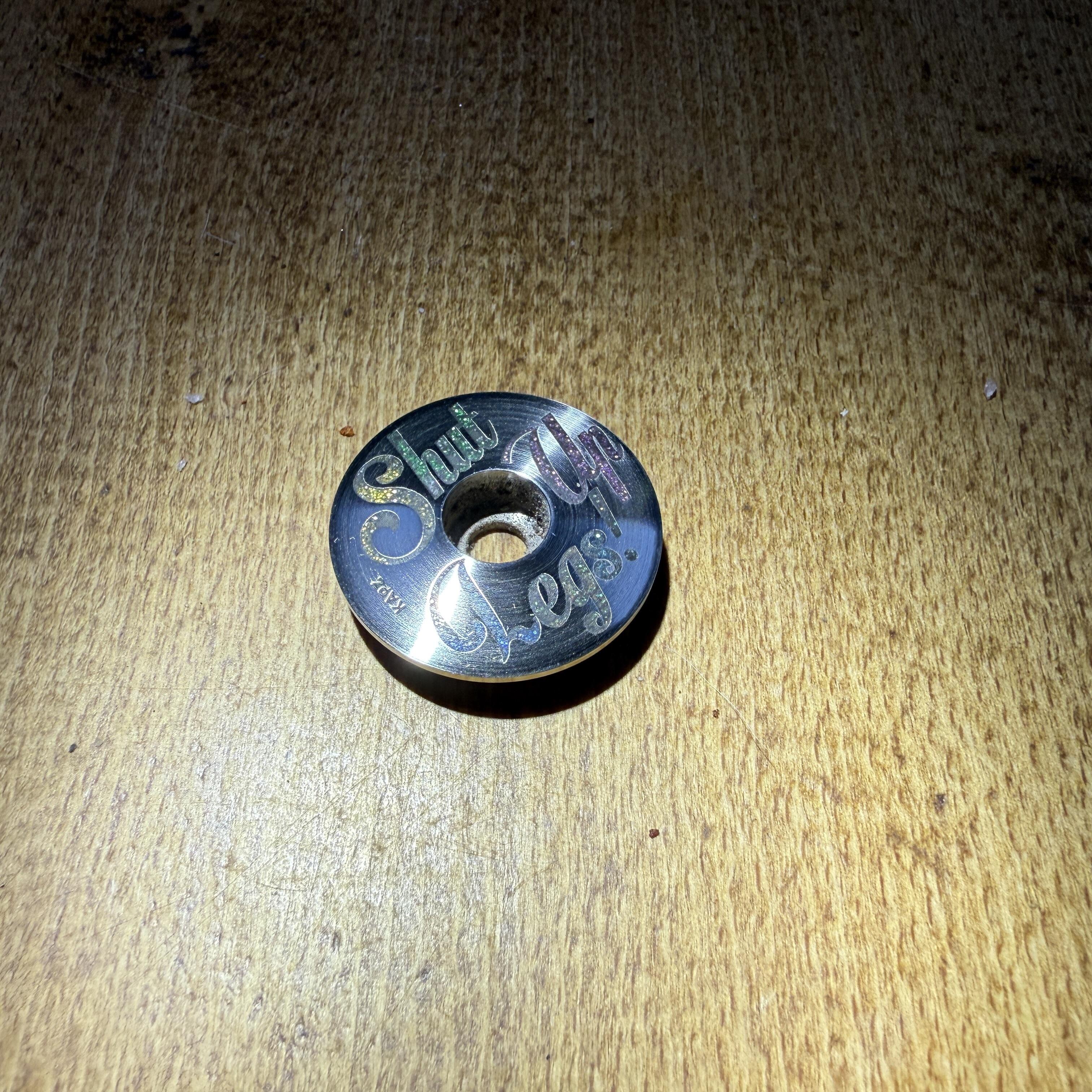 Custom Sparkly Headset Cap - view 3 by KAPZ