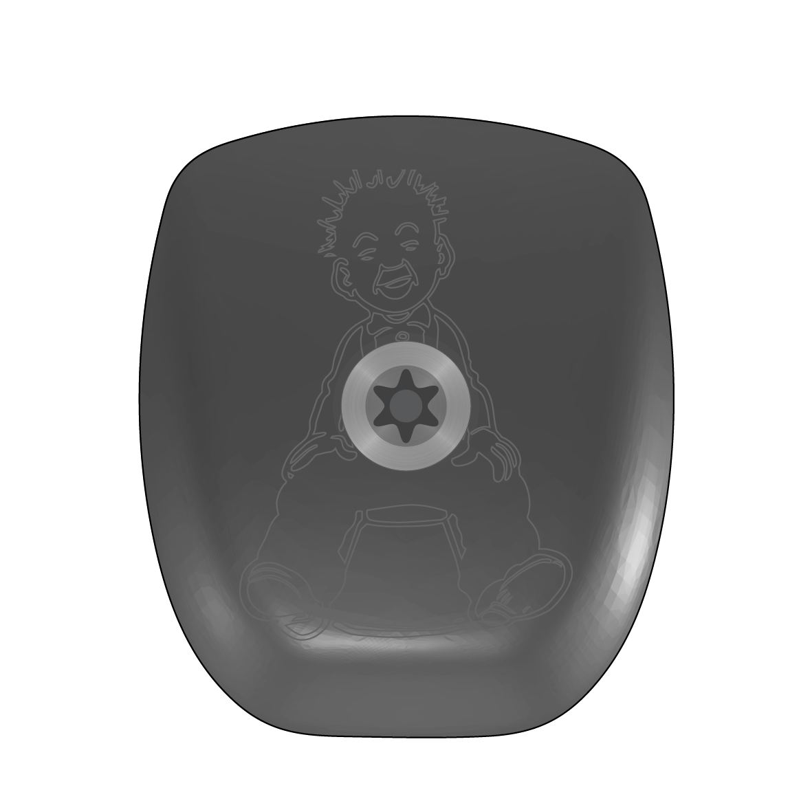 Ultimate Specialized Roval Rapide 3D Printed Titanium Headset Cap - view 83 by KAPZ