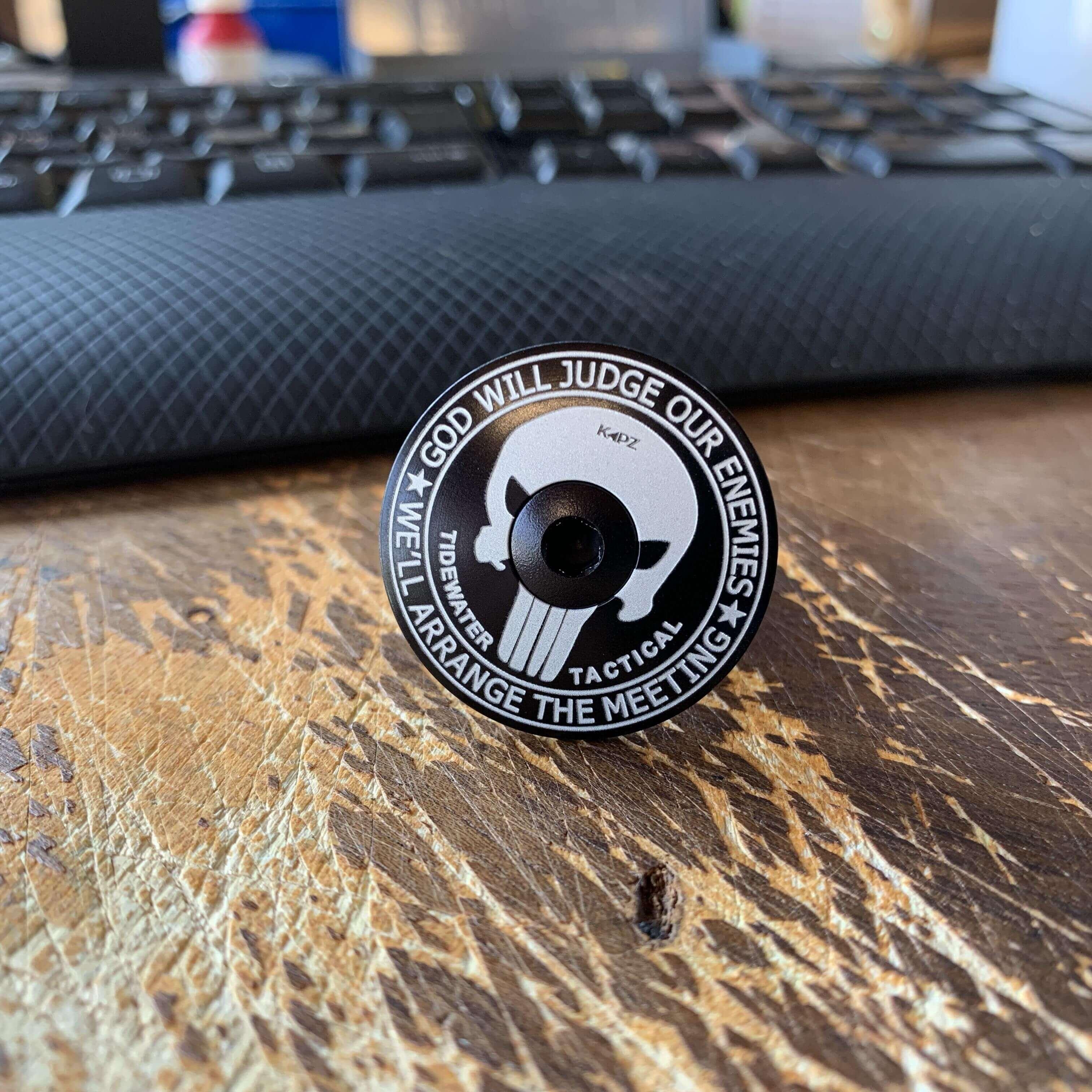 ULTIMATE Laser Etched Headset Cap - view 5 by KAPZ