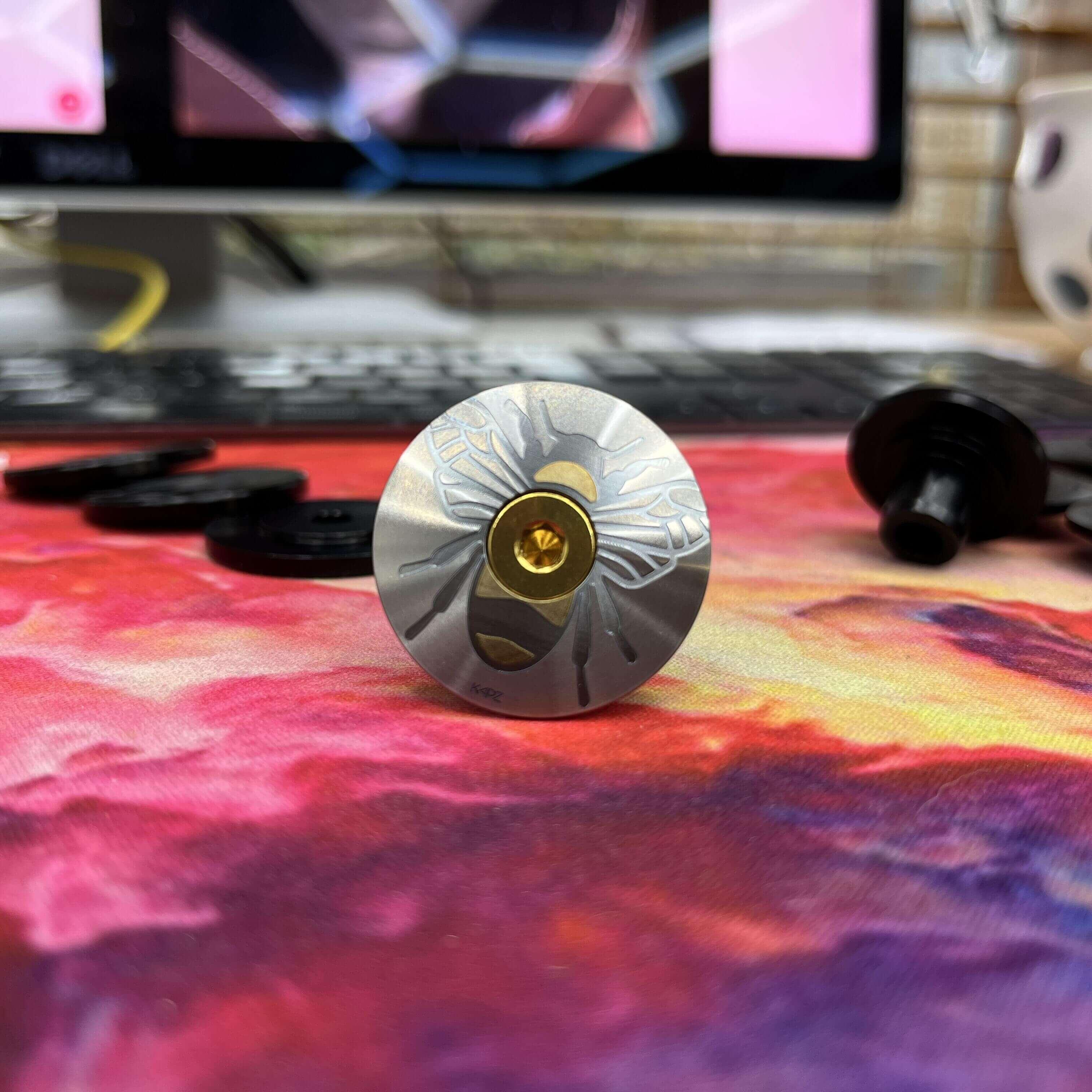 ULTIMATE Titanium Headset Cap - view 4 by KAPZ
