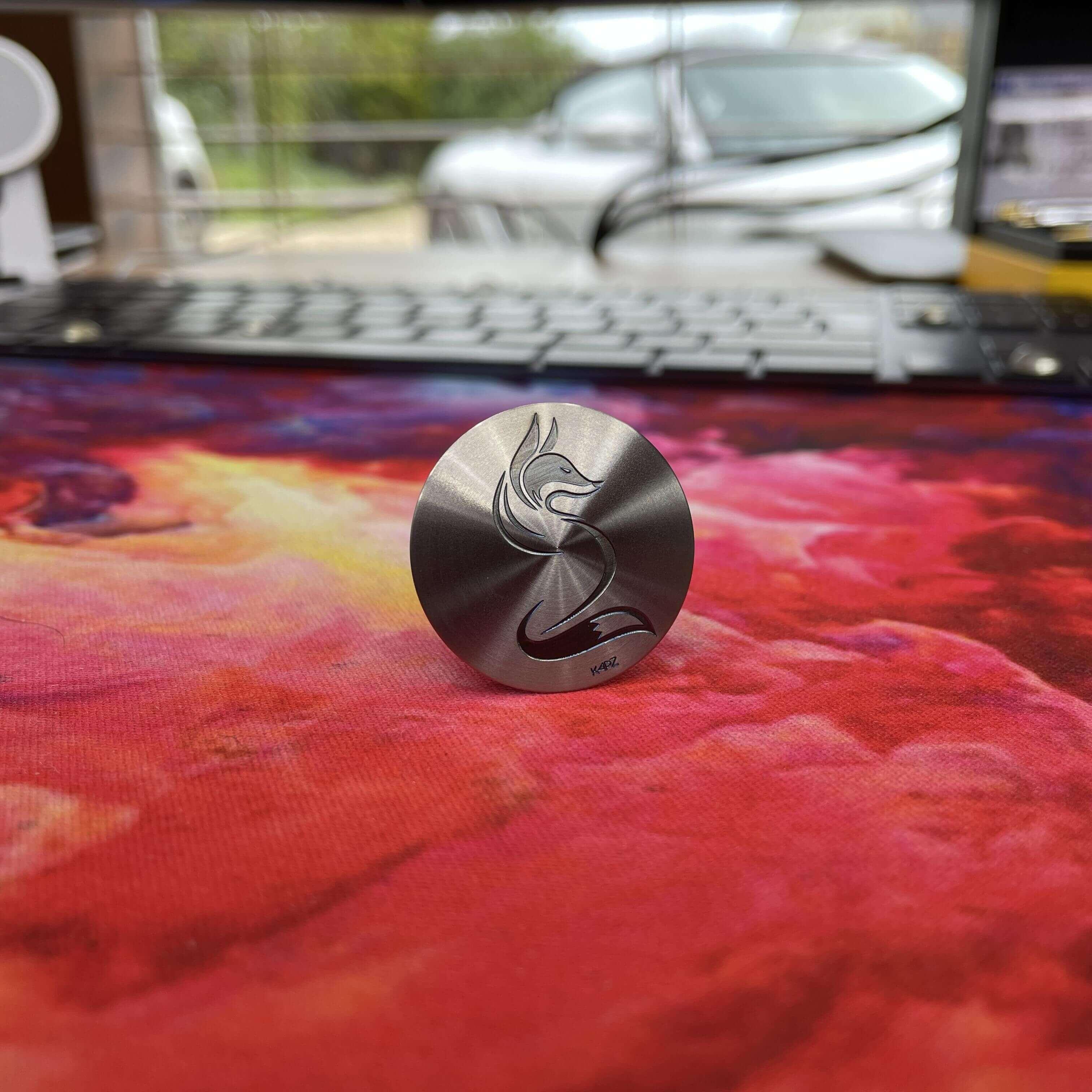 ULTIMATE Boltless Titanium Headset Cap - view 18 by KAPZ
