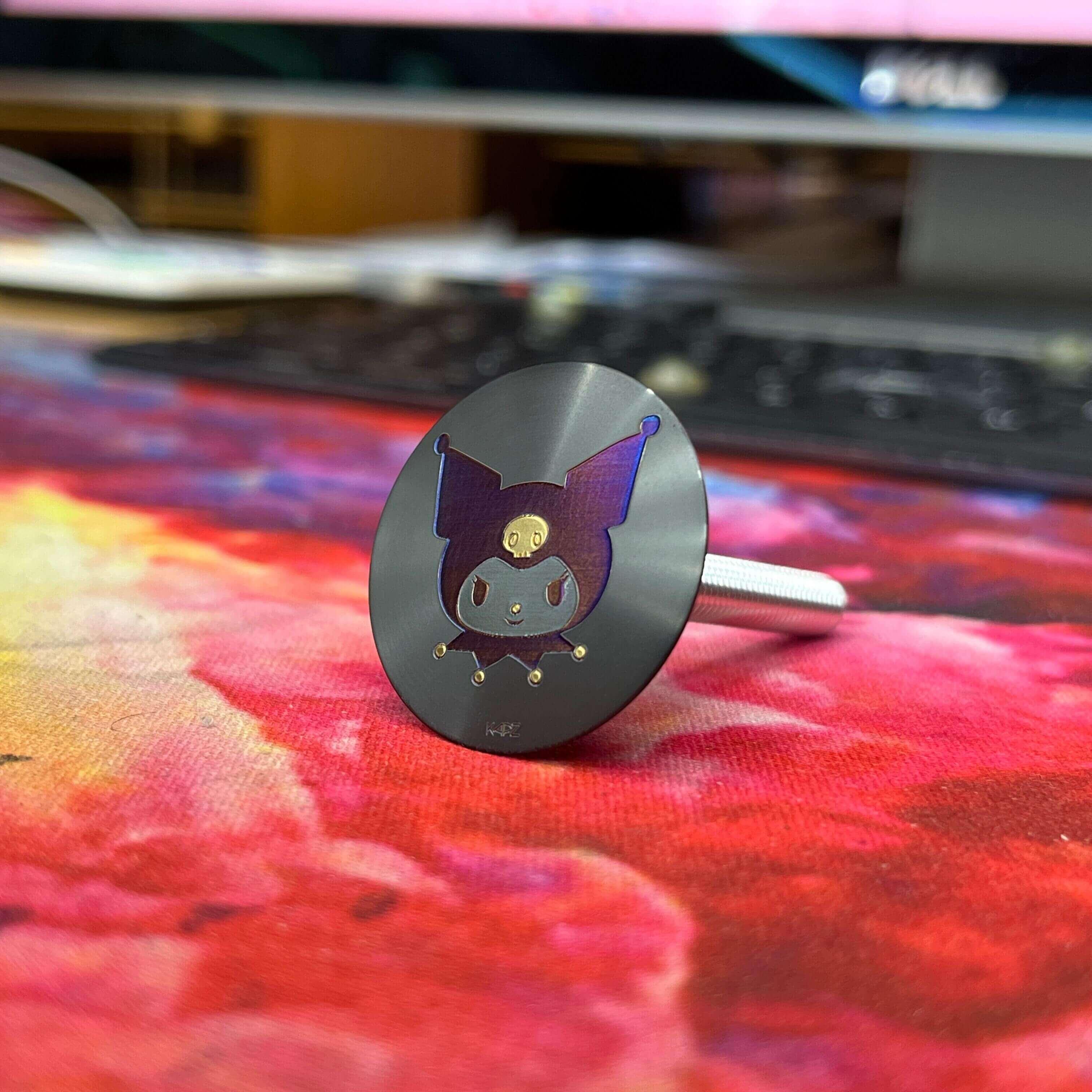 ULTIMATE Boltless Titanium Headset Cap - view 57 by KAPZ