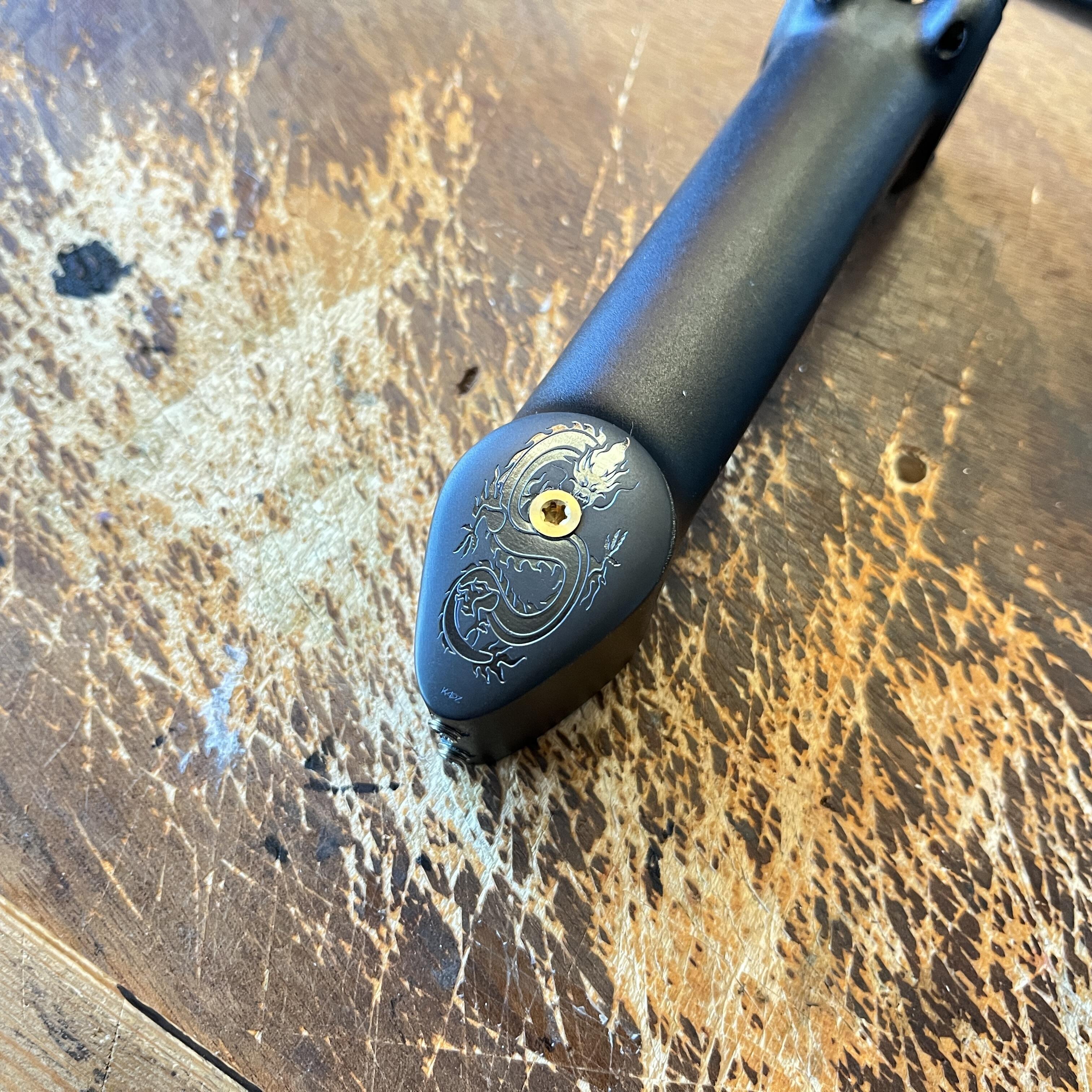 Pinarello Most 3D Printed Titanium Headset Cap - view 57 by KAPZ