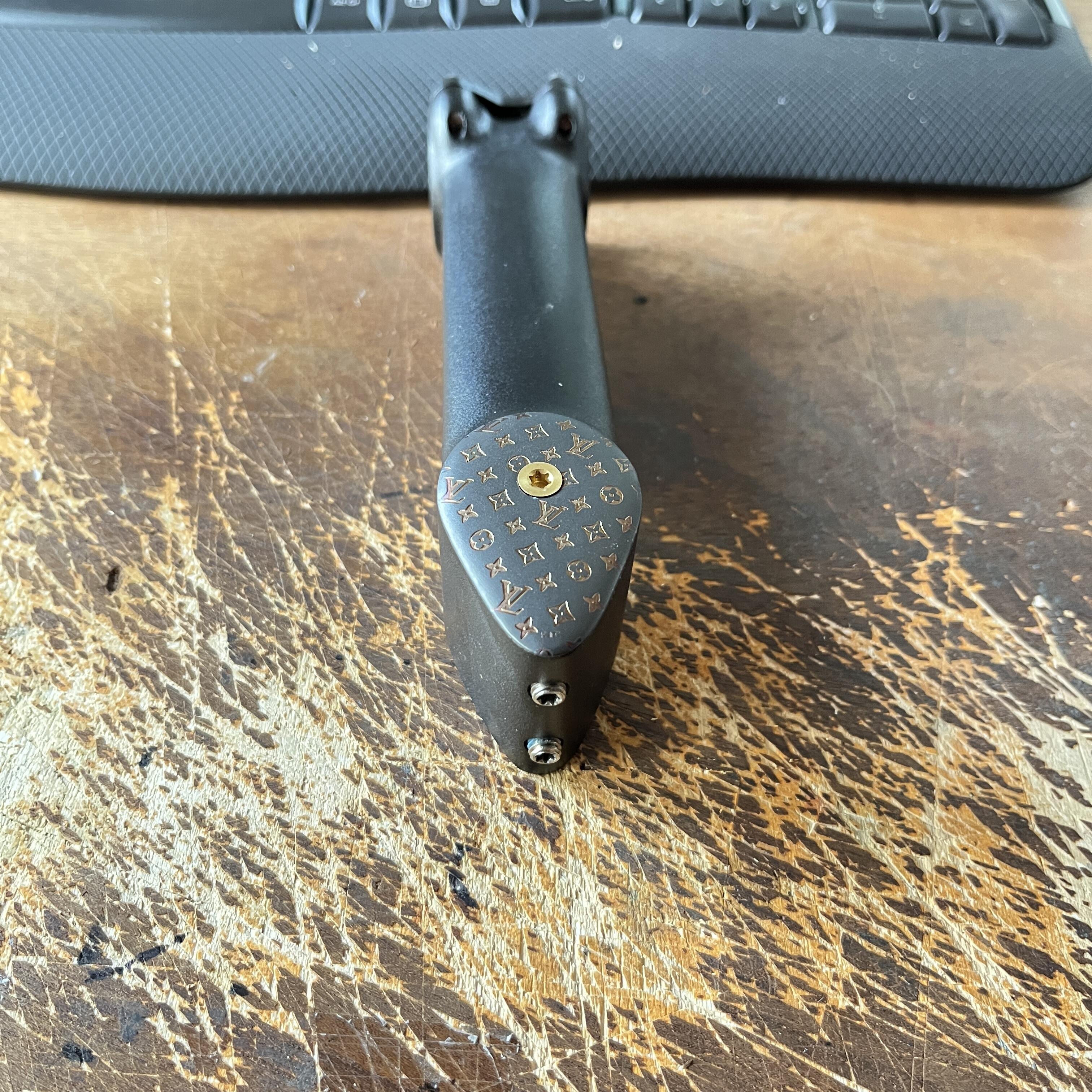Pinarello Most 3D Printed Titanium Headset Cap - view 66 by KAPZ