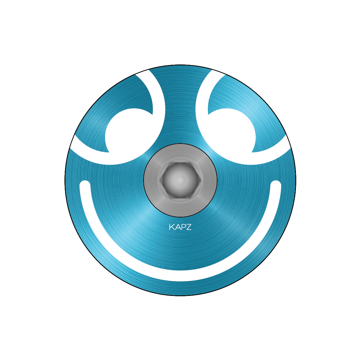 Laser Etched Super Smiley - view 3 by KAPZ