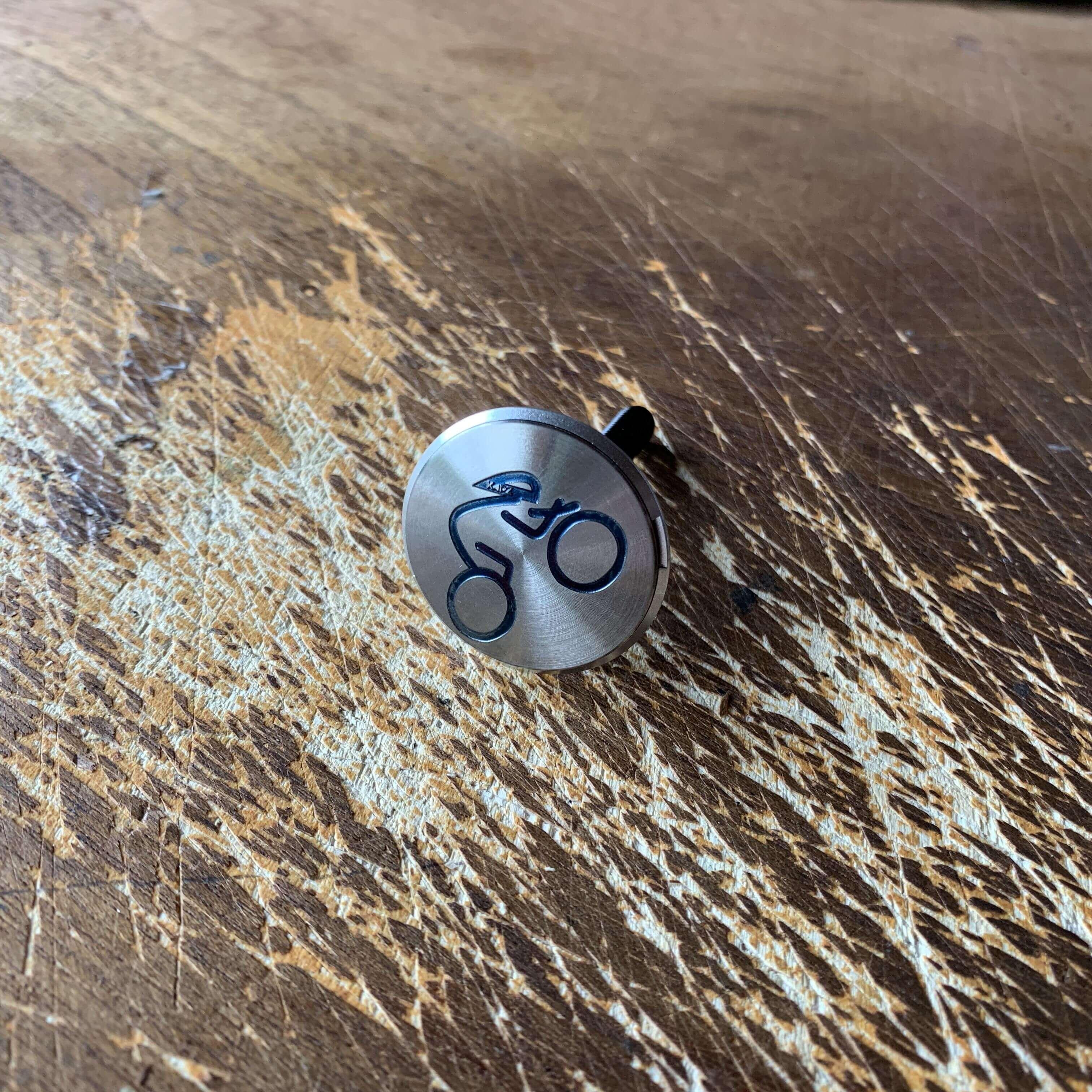 ULTIMATE Boltless Titanium Headset Cap - view 36 by KAPZ