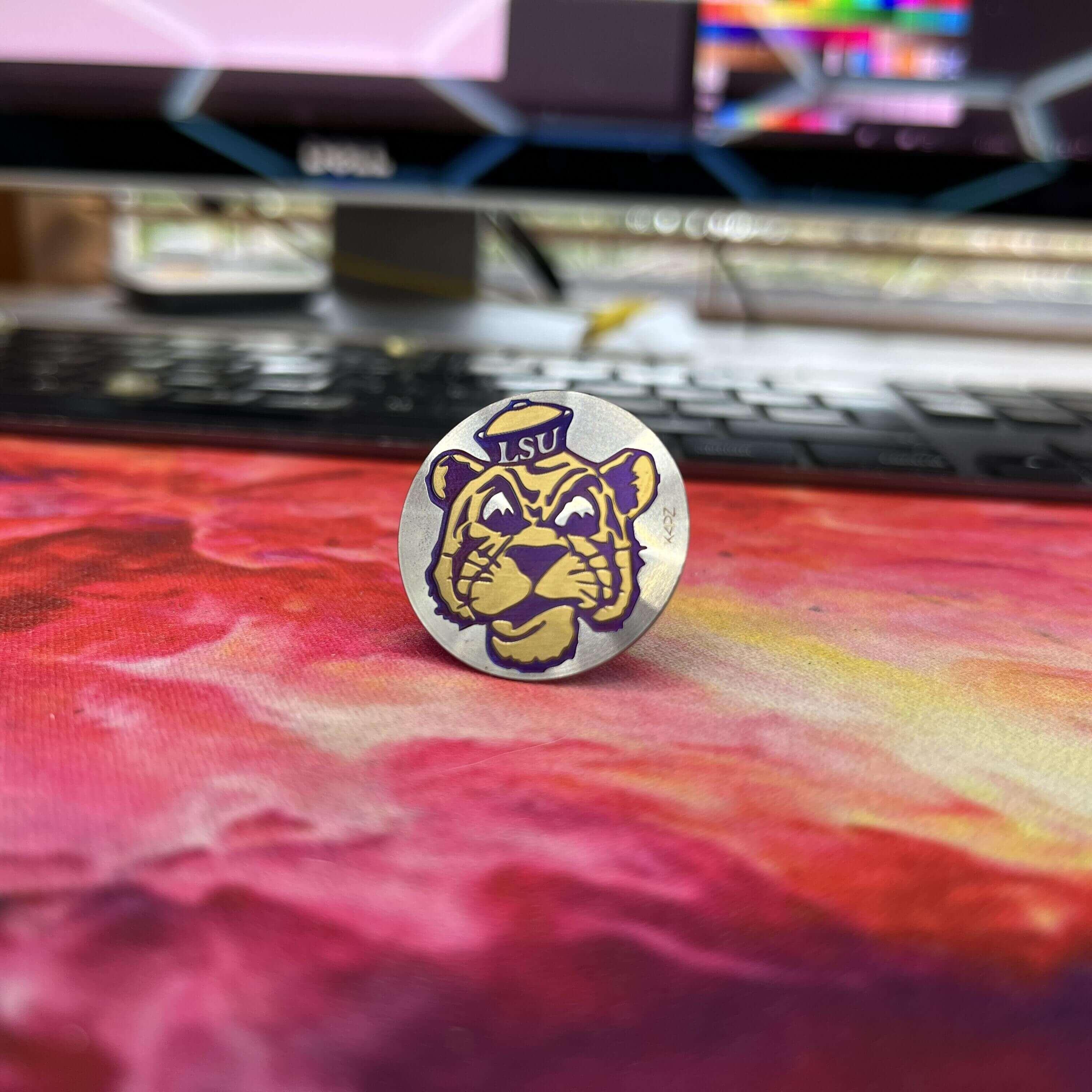 ULTIMATE Boltless Titanium Headset Cap - view 67 by KAPZ