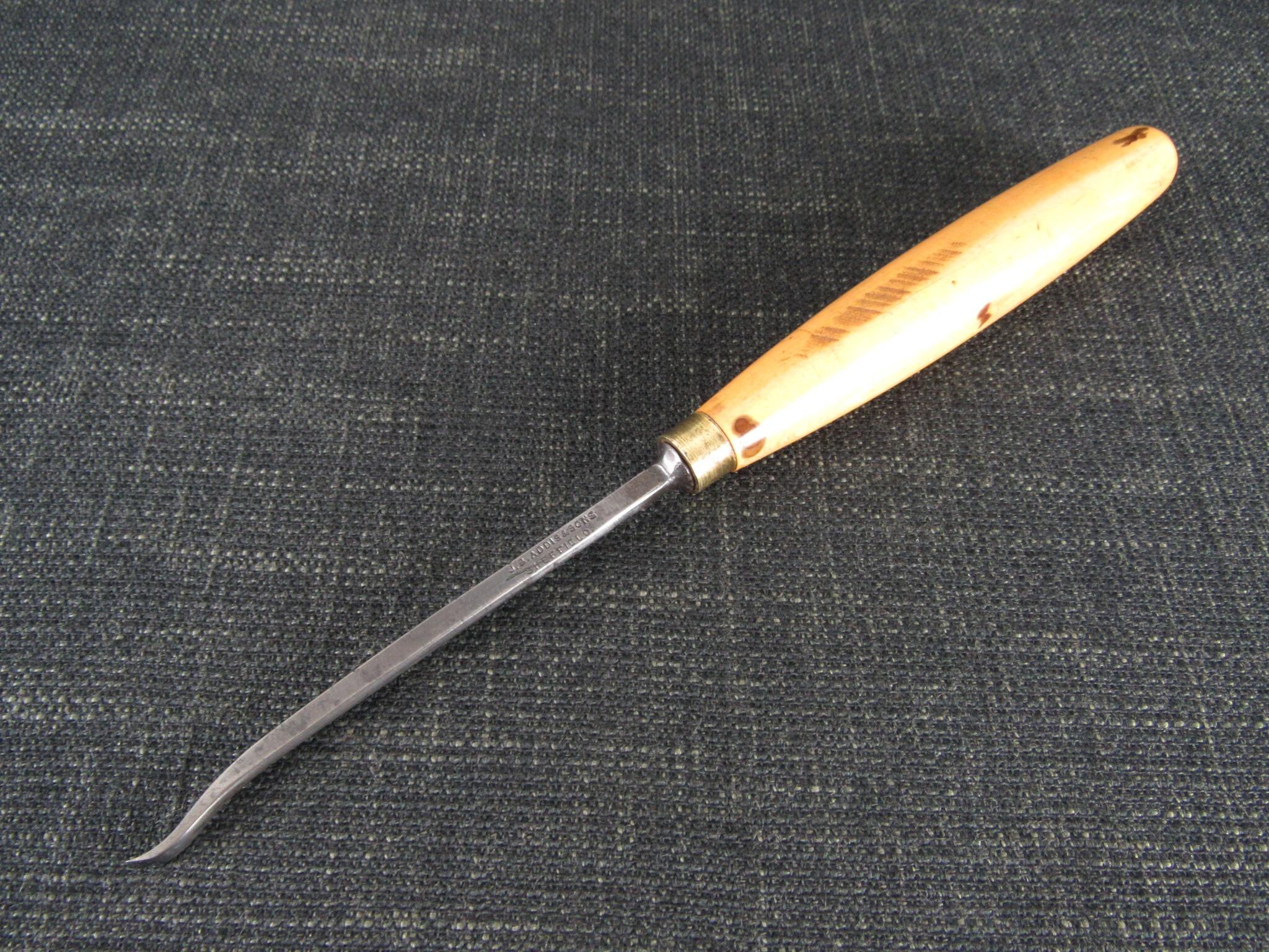 JB ADDIS 3/16 inch Spoon Carving Gouge - 9 Prize Medals
