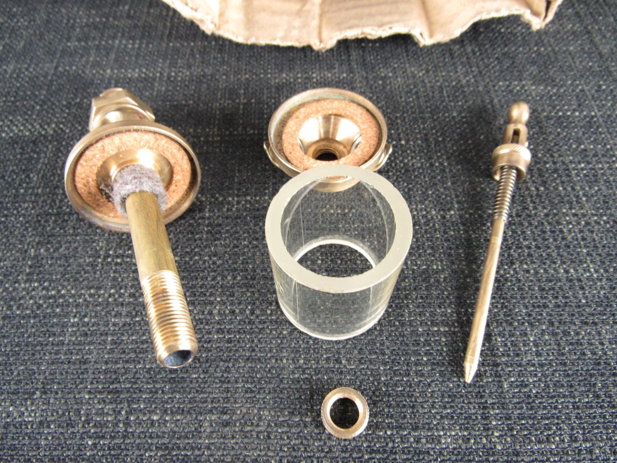 Brass Drip Feed Lubricator - New Old Stock