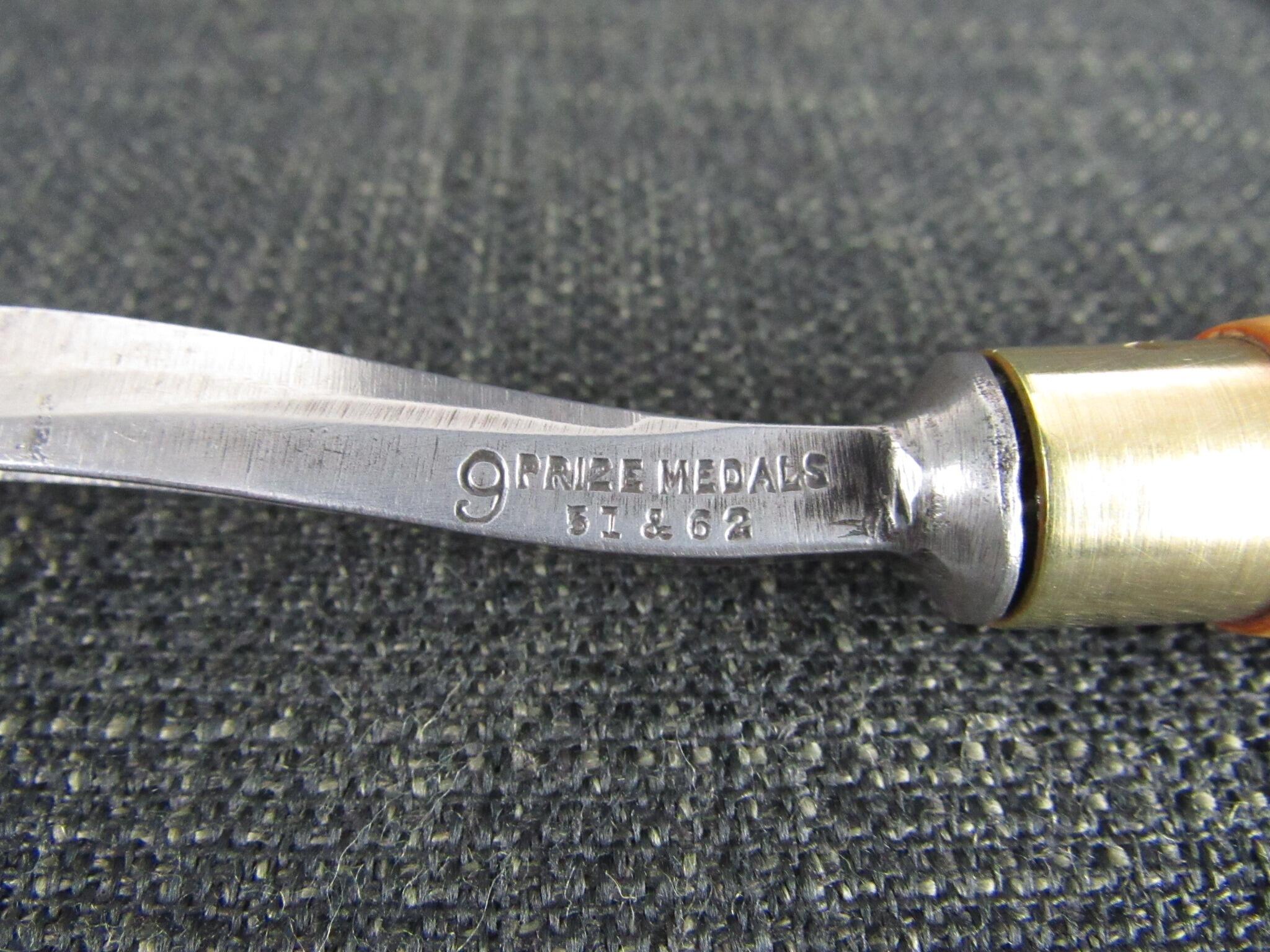 JB ADDIS 45 Degree Curved V Carving Tool - 1/4 inch 7mm