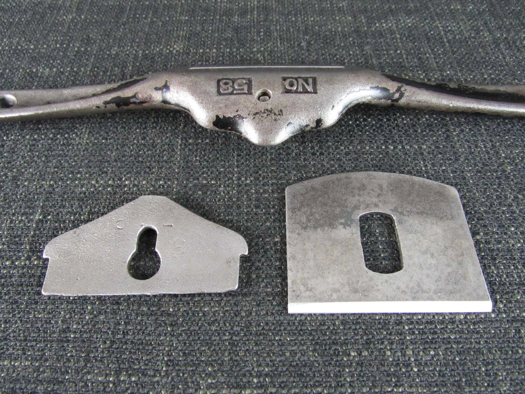 American STANLEY 58 Spokeshave - Flat Faced