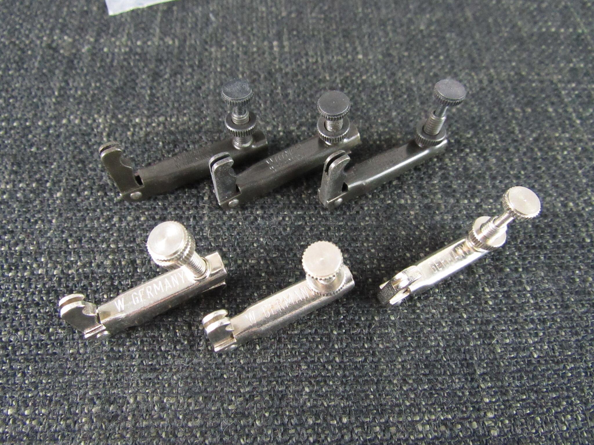 6 x Viola or Violin String Adjusters by WITTNER