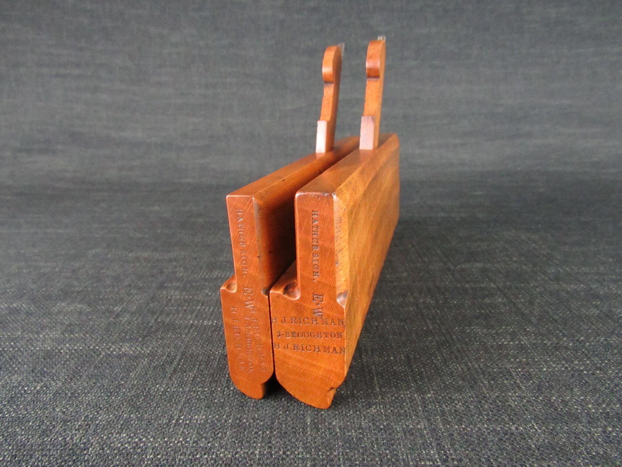 Graduated Pair of HATHERSICH Side Round Moulding Planes