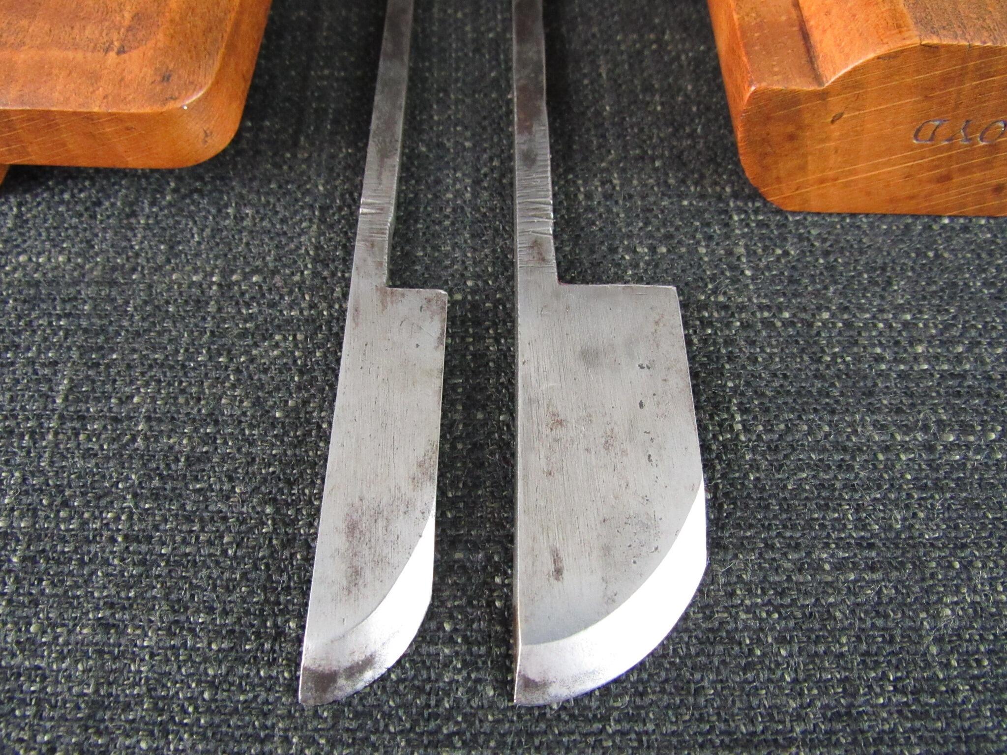 Graduated Pair of HATHERSICH Side Round Moulding Planes
