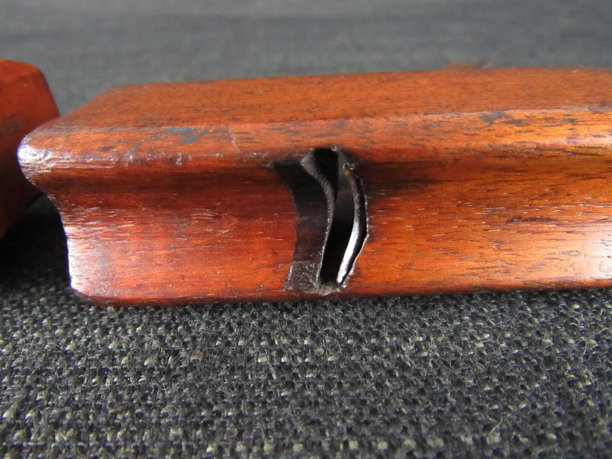 Miniature Boxwood Thumb Smoothing Plane & Another