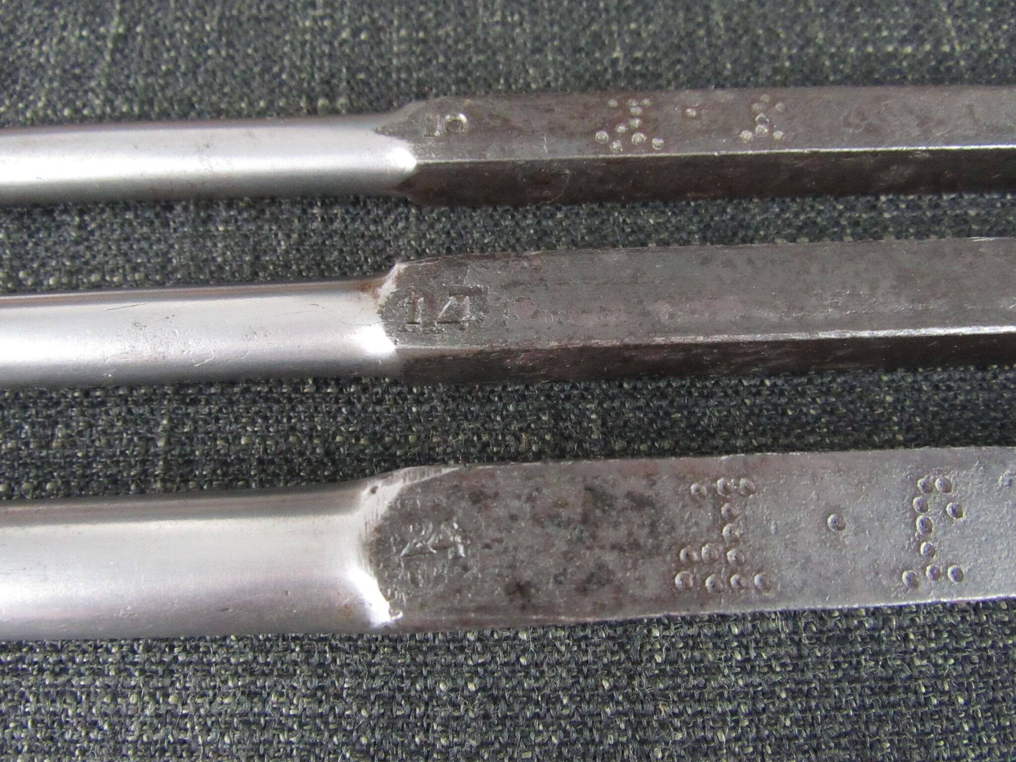 Universal Auger Handle with 3 Patent GILPIN Auger Bits