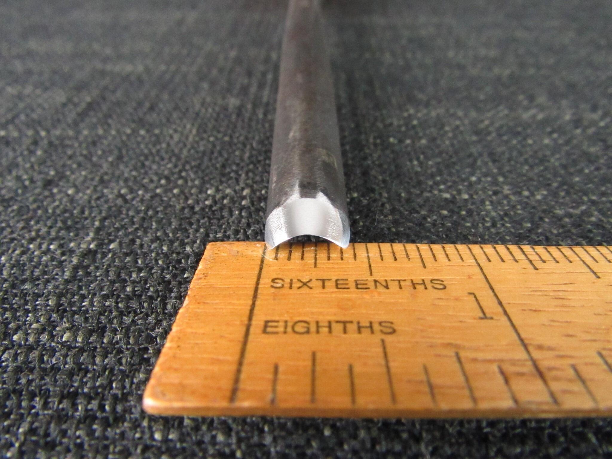 JB ADDIS 3/8 inch No 7 Carving Gouge