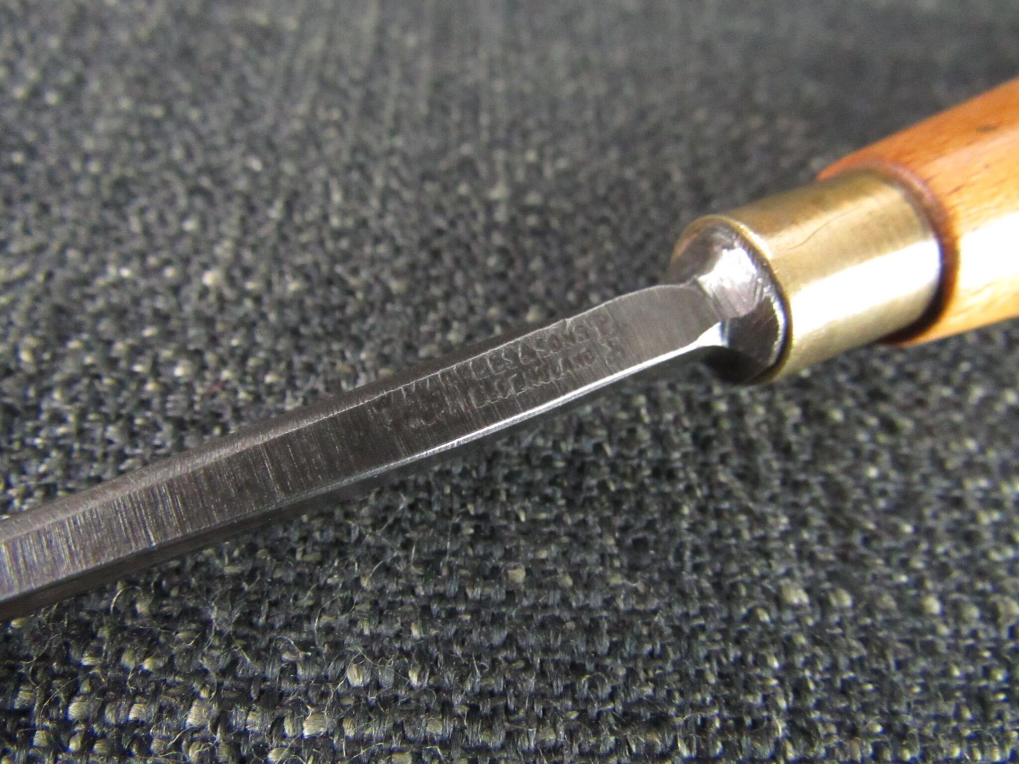 MARPLES 1/8 inch No 8 Carving Gouge