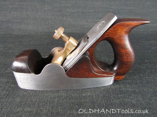 MATHIESON Dovetailed Infill Smoothing Plane with Closed Handle - Made by NORRIS