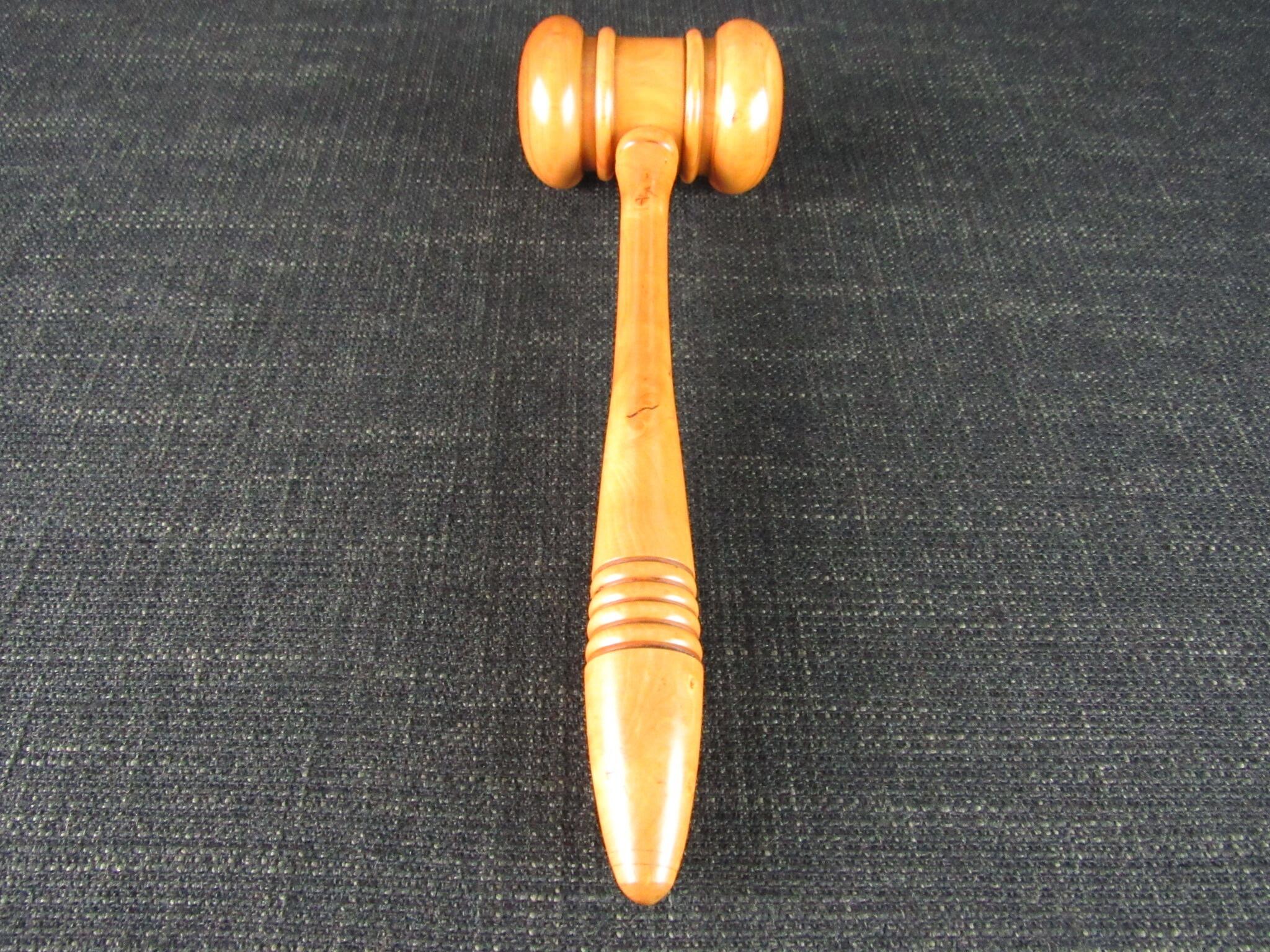 Antique Boxwood Gavel