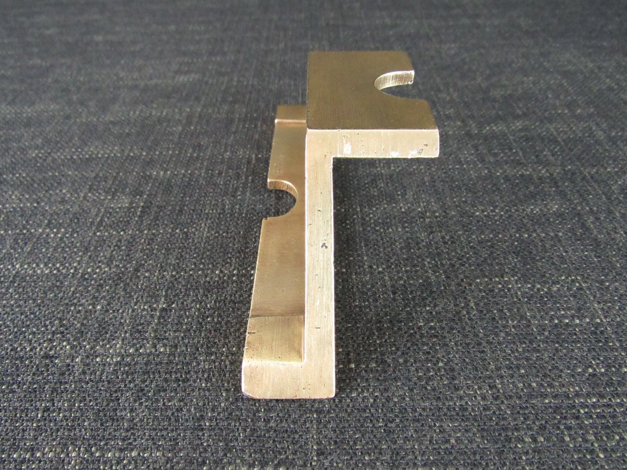 Large PRESTON Brass Mitre Template