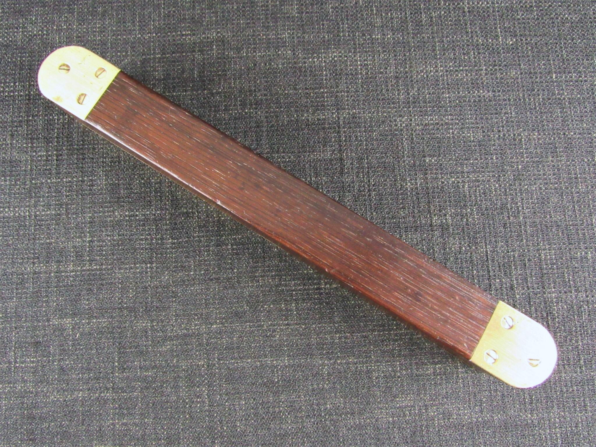 Brass Plated Rosewood Spirit Level