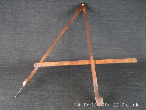 Large Wooden Drawing Compass