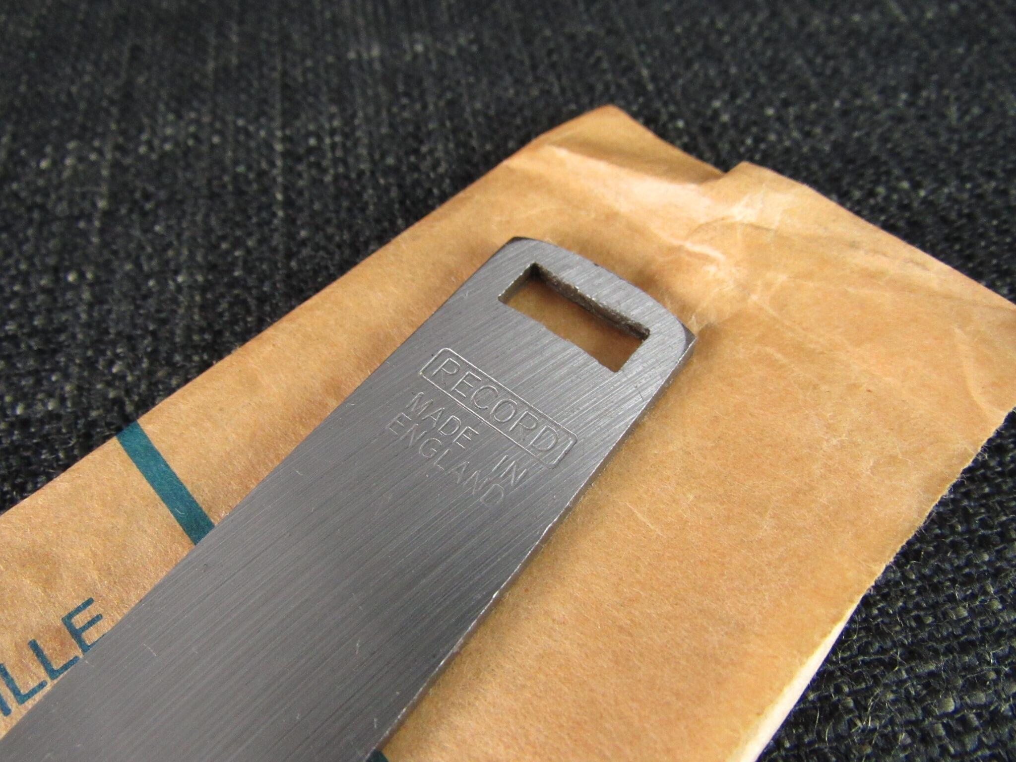 RECORD 073 Shoulder Plane Blade