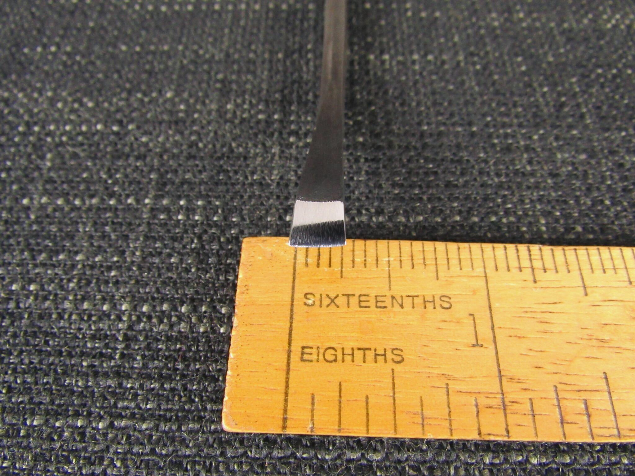 SJ ADDIS No.21 Carving Spoon Chisel - 1/4 inch