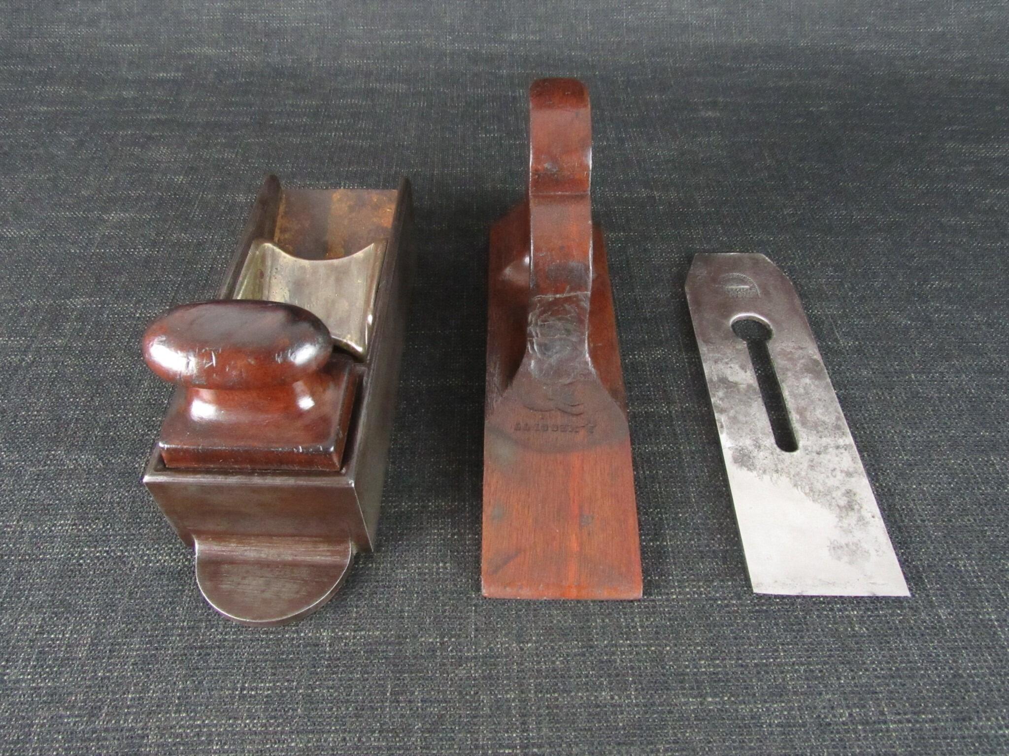 Unusual Heavy Antique Mitre Plane