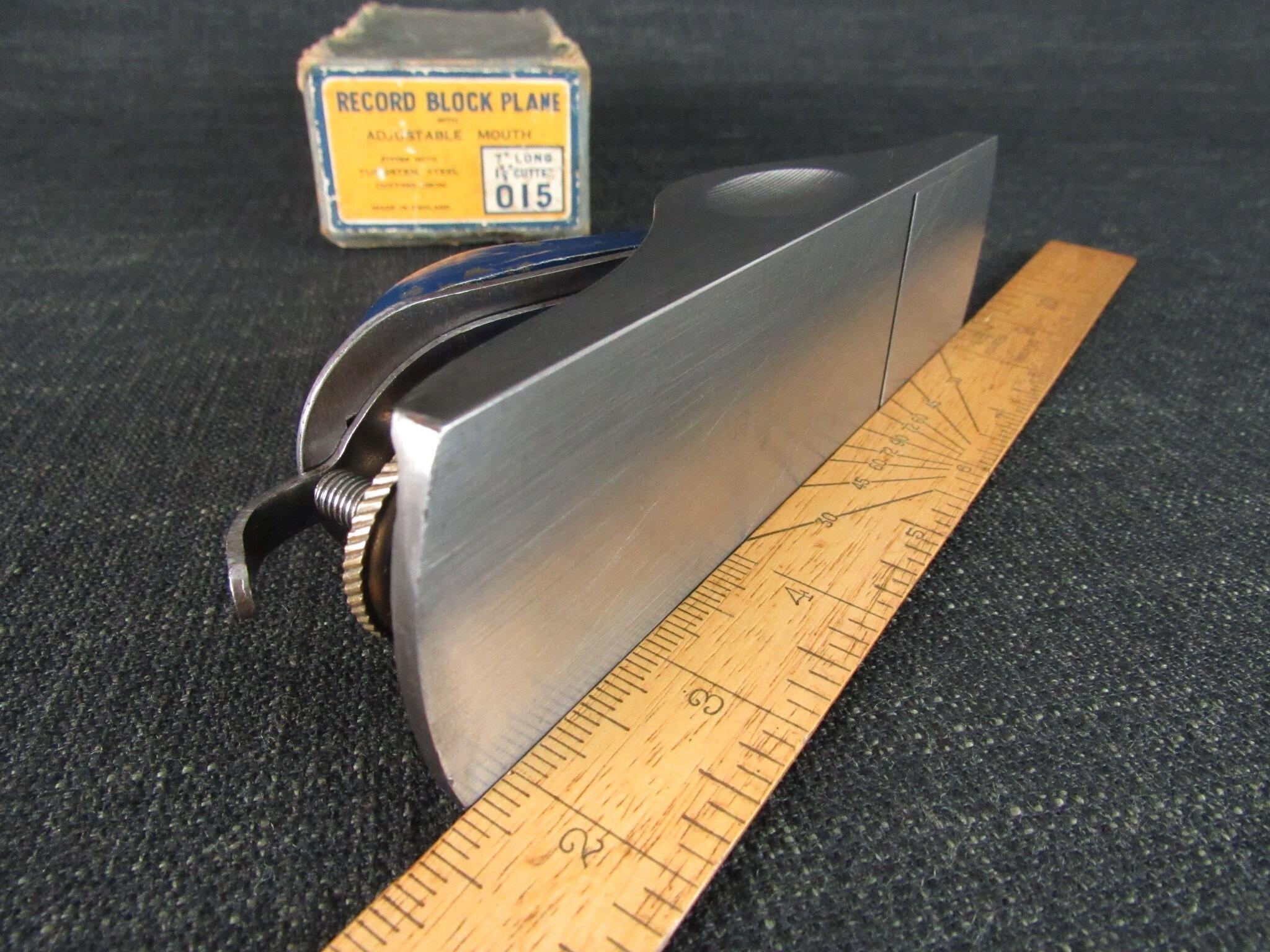 RECORD 015 Block Plane