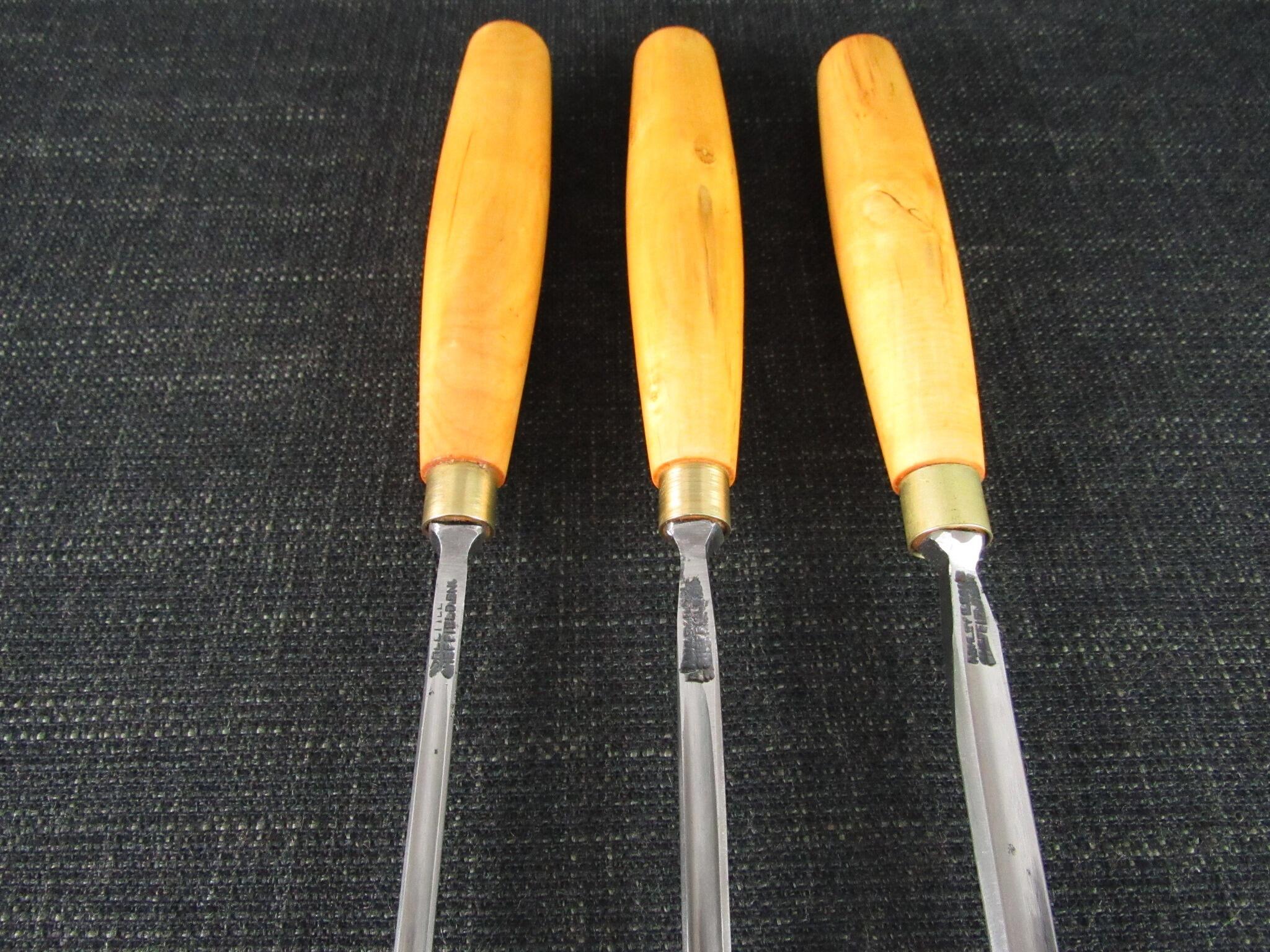 3 ASHLEY ILES Paring Gouges