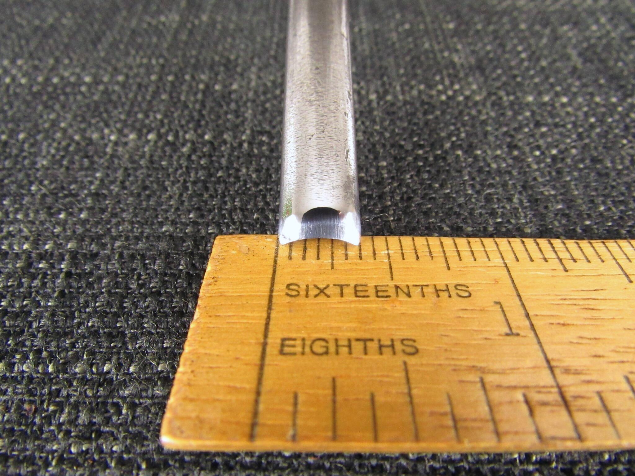 CHARLES HILL 3/8 inch Curved Carving Gouge