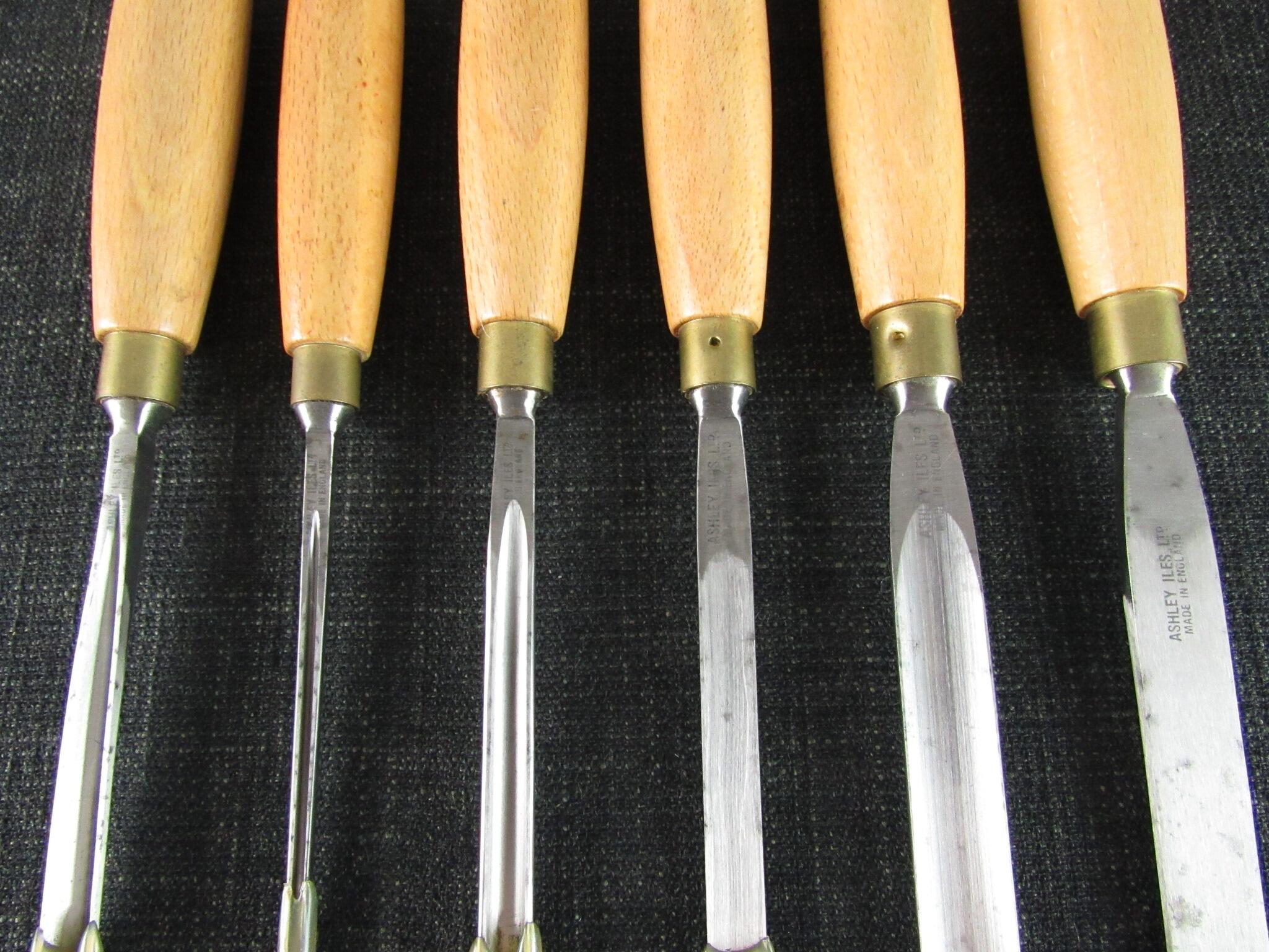 ASHLEY ILES York Set of 6 Carving Tools - Unused