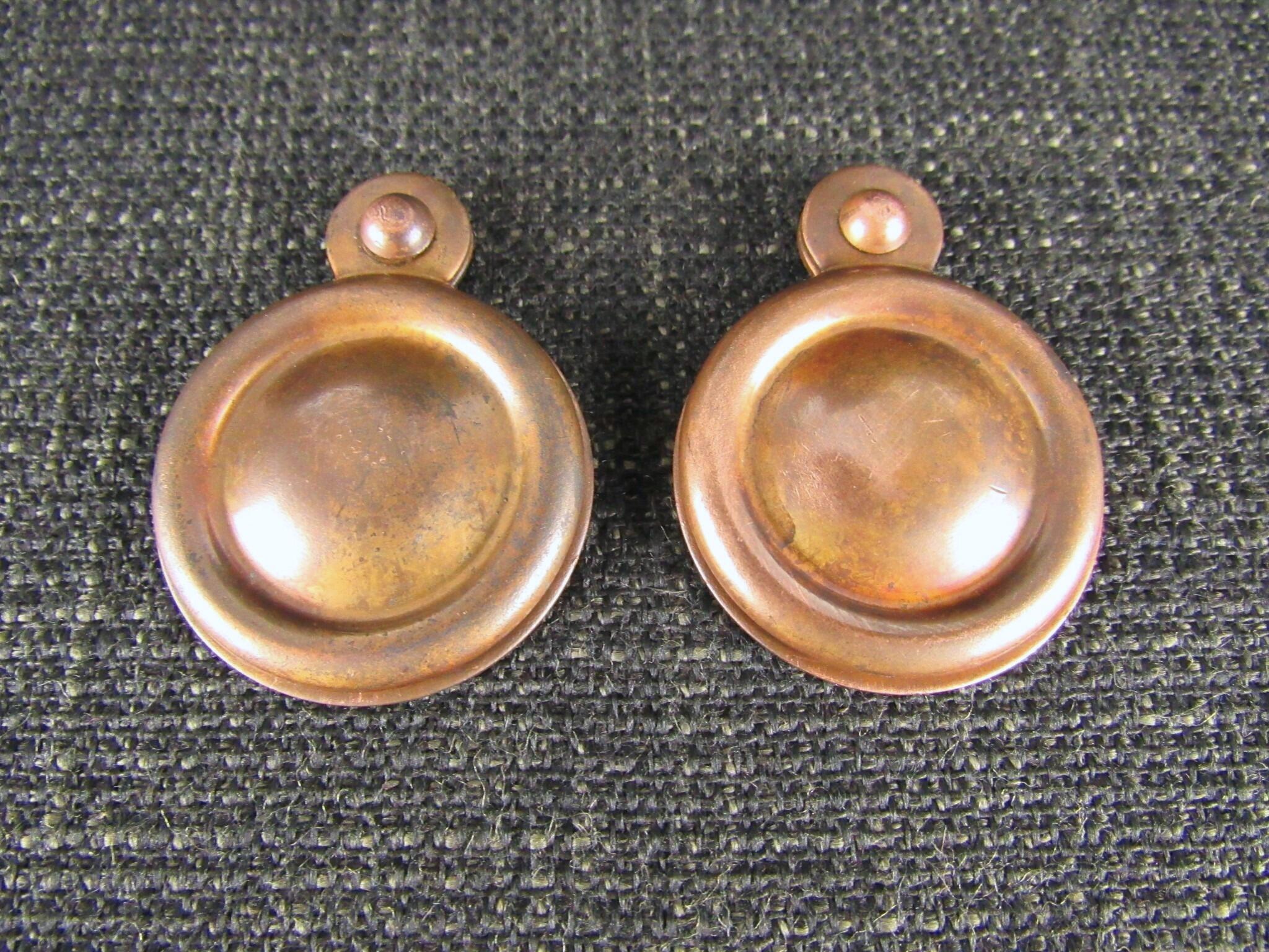 Pair of Vintage Keyhole Escutcheons