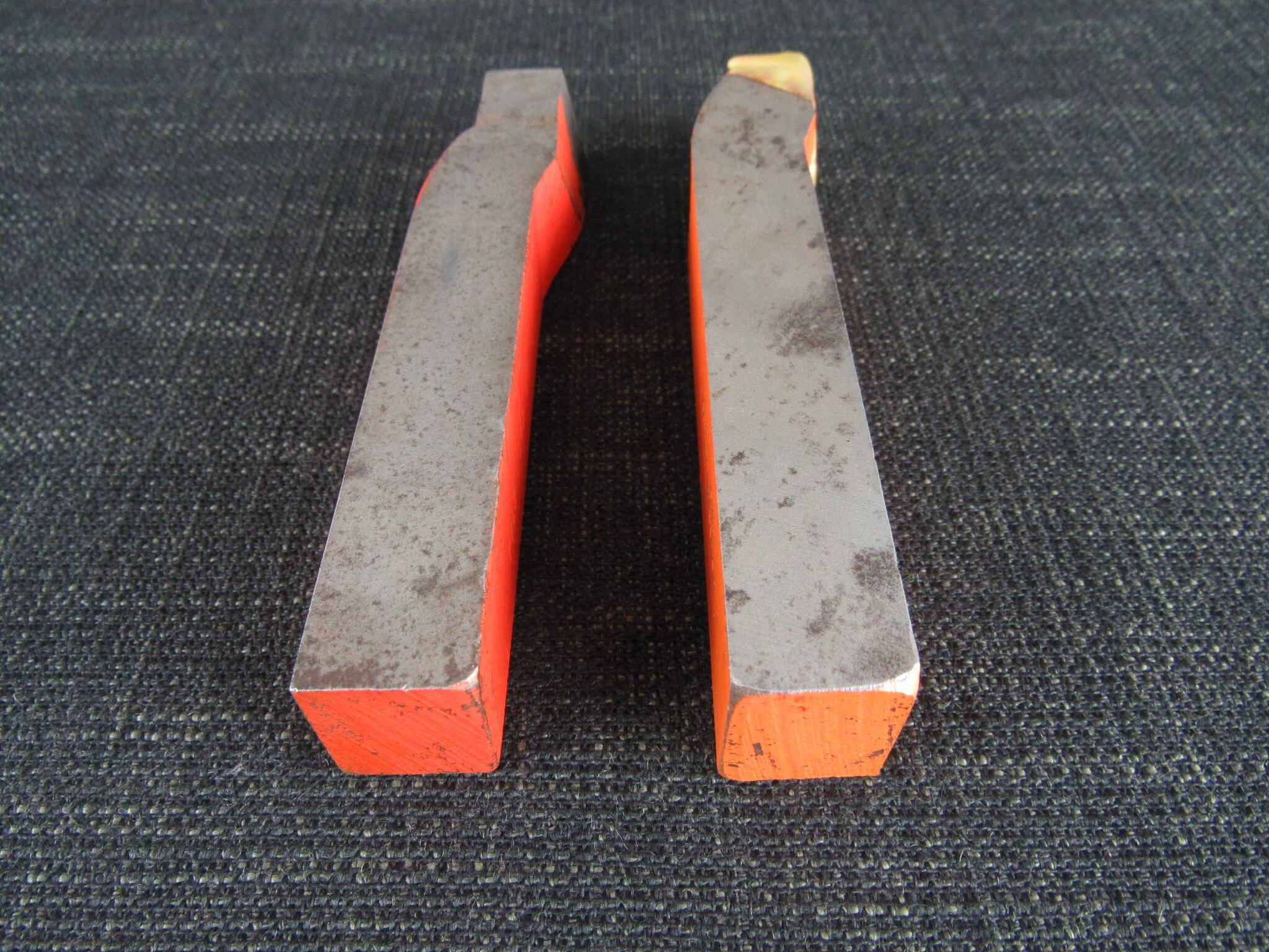 2 Lathe TA5 Cranked Turning Tool Bits - SPEEDICUT MITIA