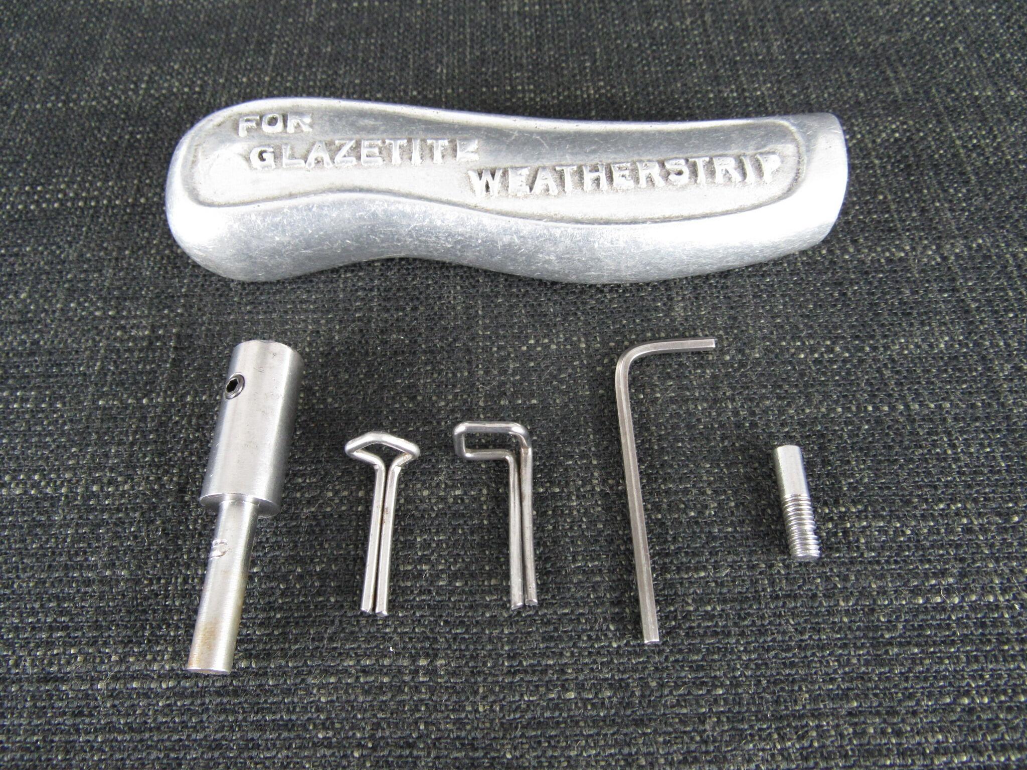 HERTFORDSHIRE RUBBER COMPANY Glazetite Weatherstrip Tool