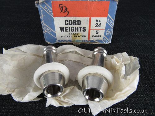Vintage Cord Weights - New Old Stock