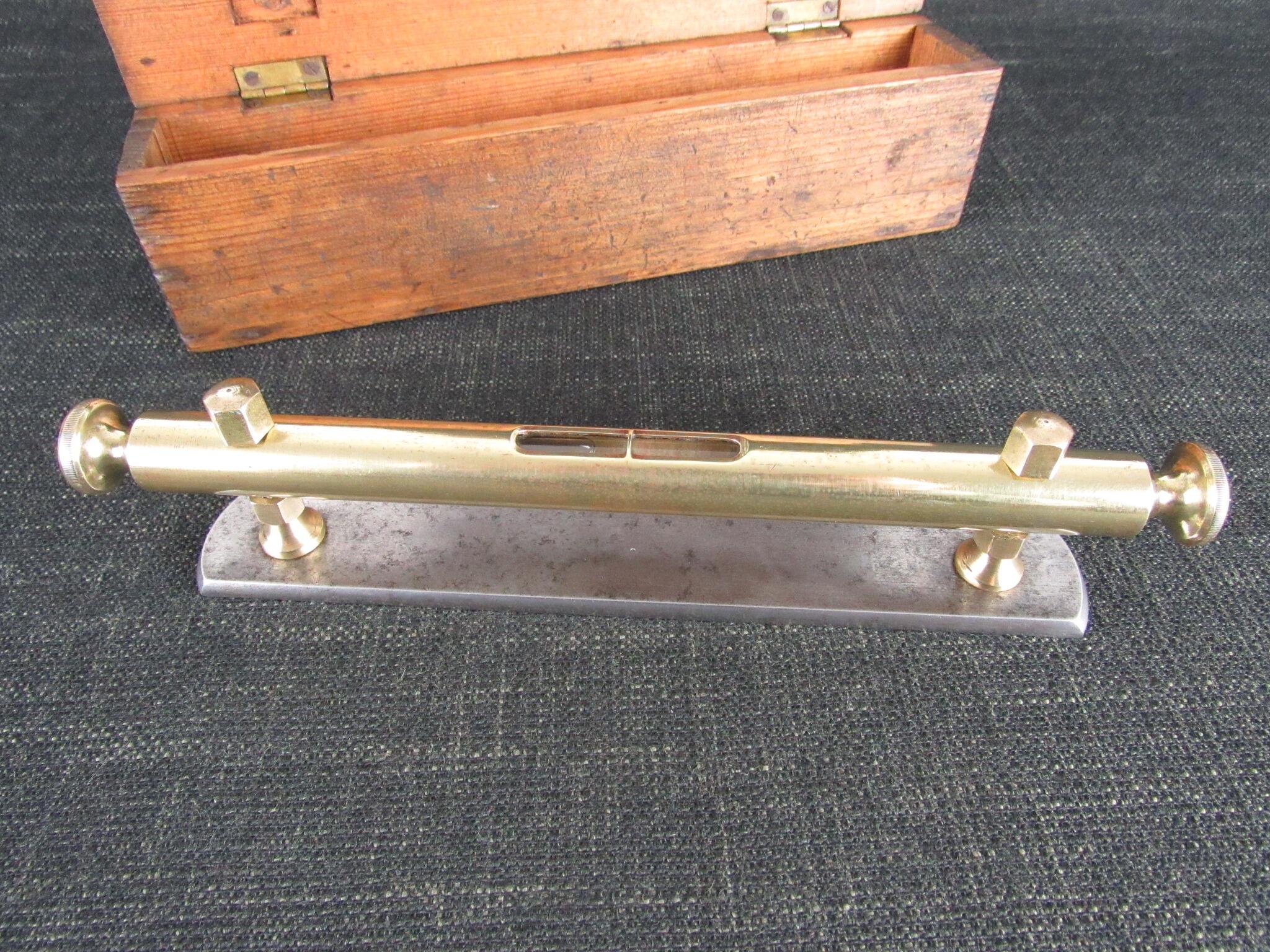 Adjustable Brass Spirit Level