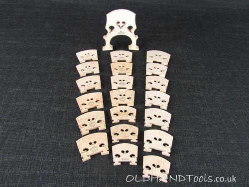 21 Violin & Cello Bridges by AUBERT & TOURTE