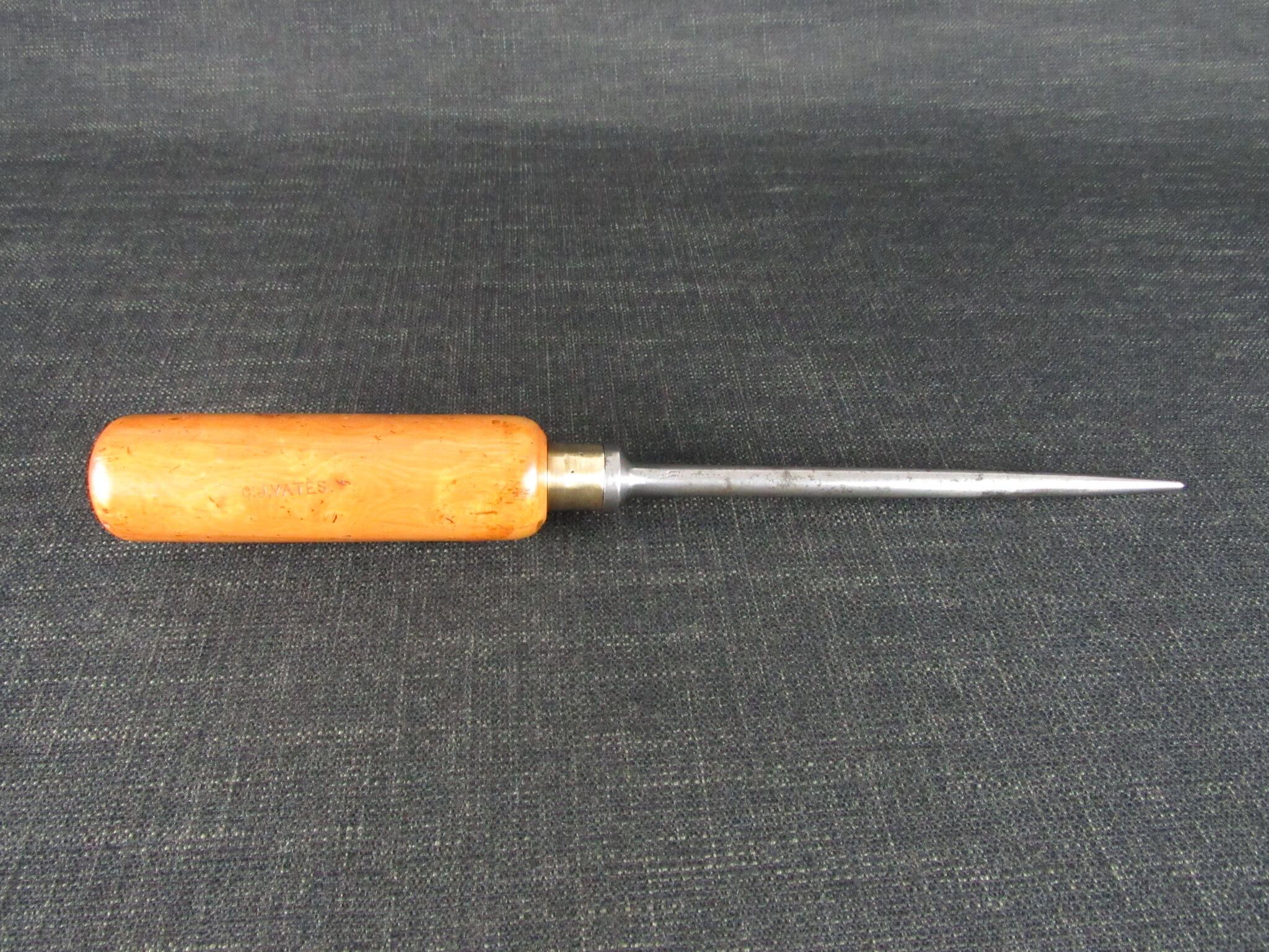 WARD Drawbore Pin with Boxwood Handle