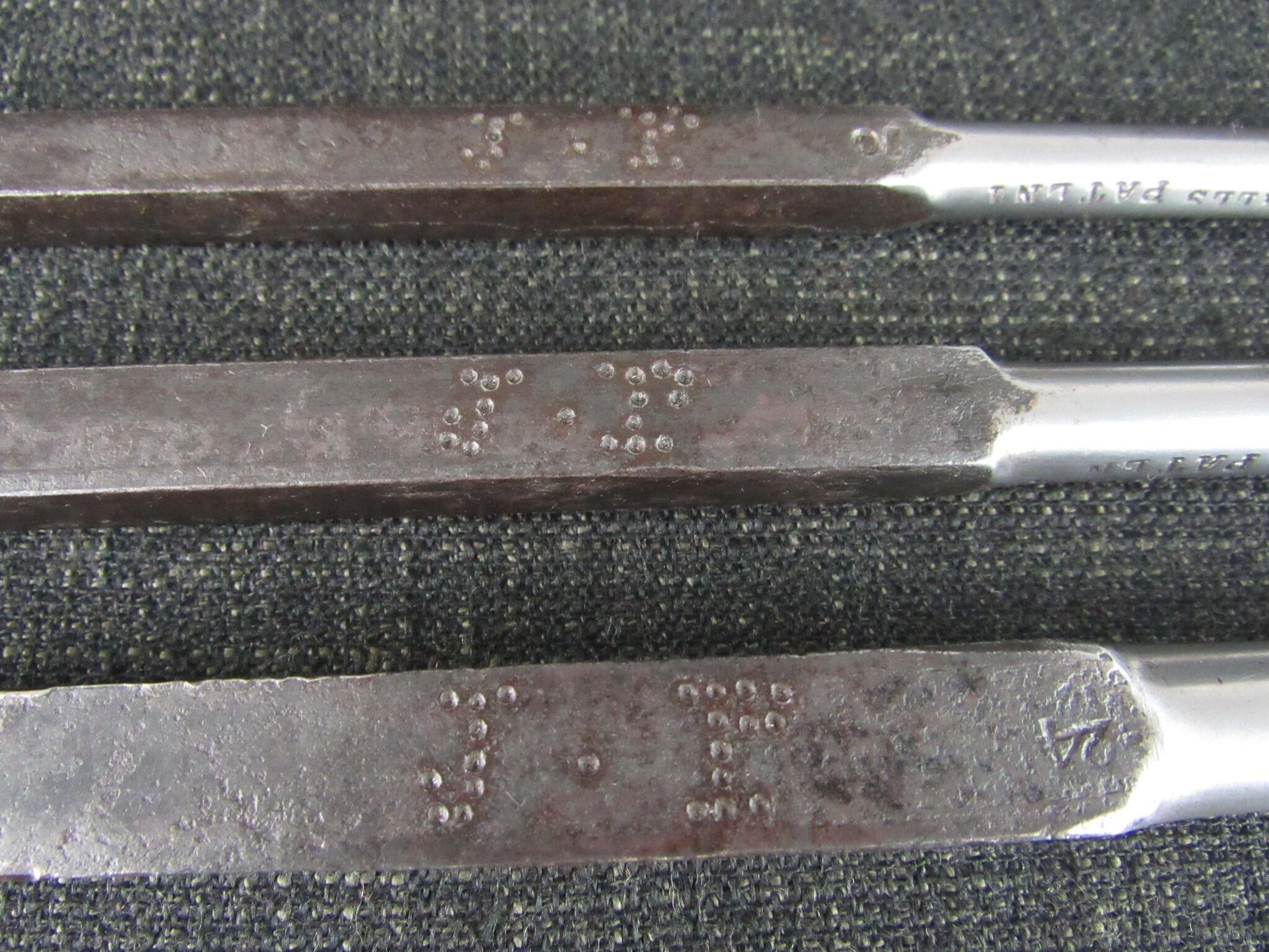Universal Auger Handle with 3 Patent GILPIN Auger Bits