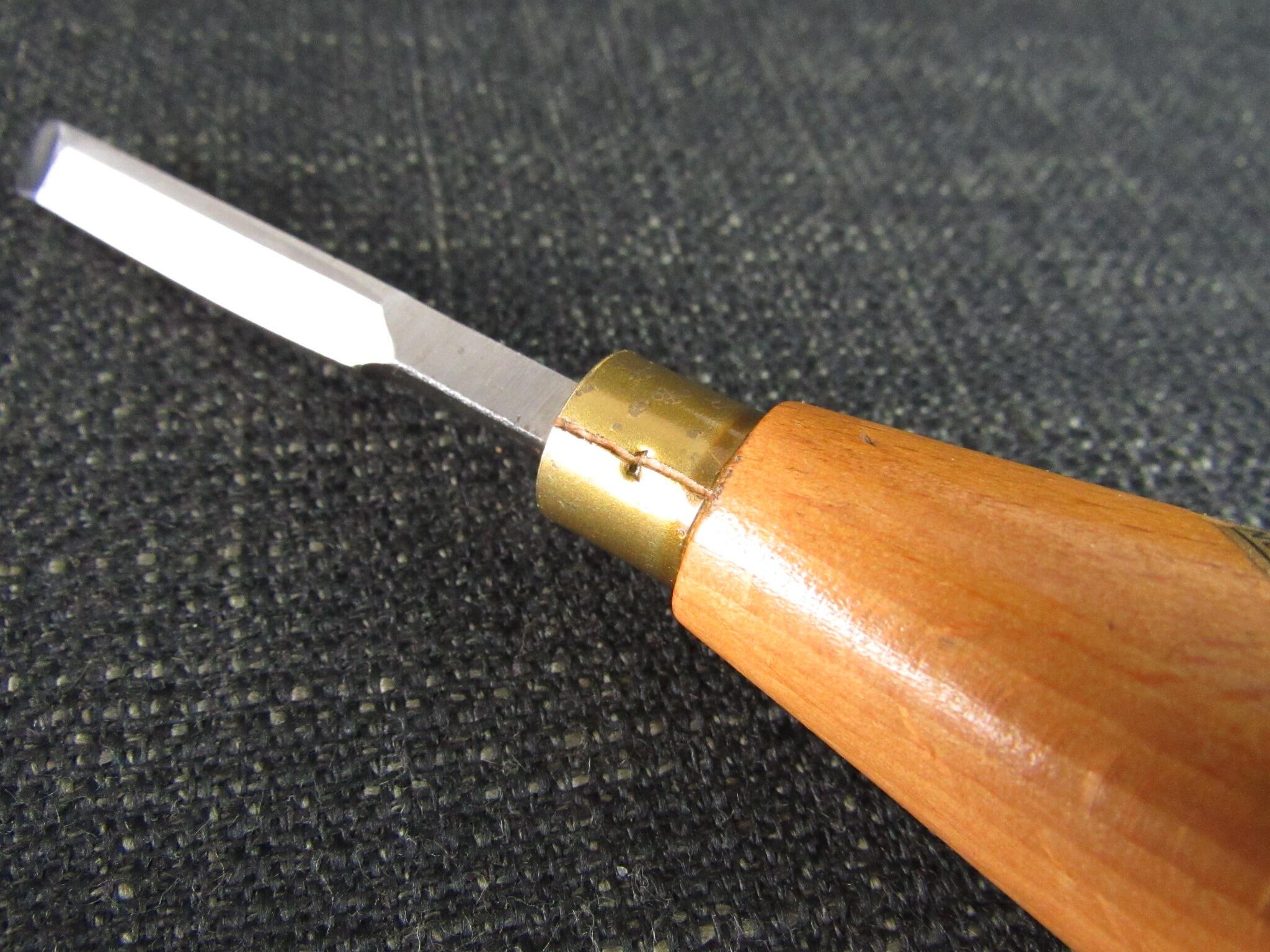 Unusual Group of 5 HENRY TAYLOR Small Carving Tools