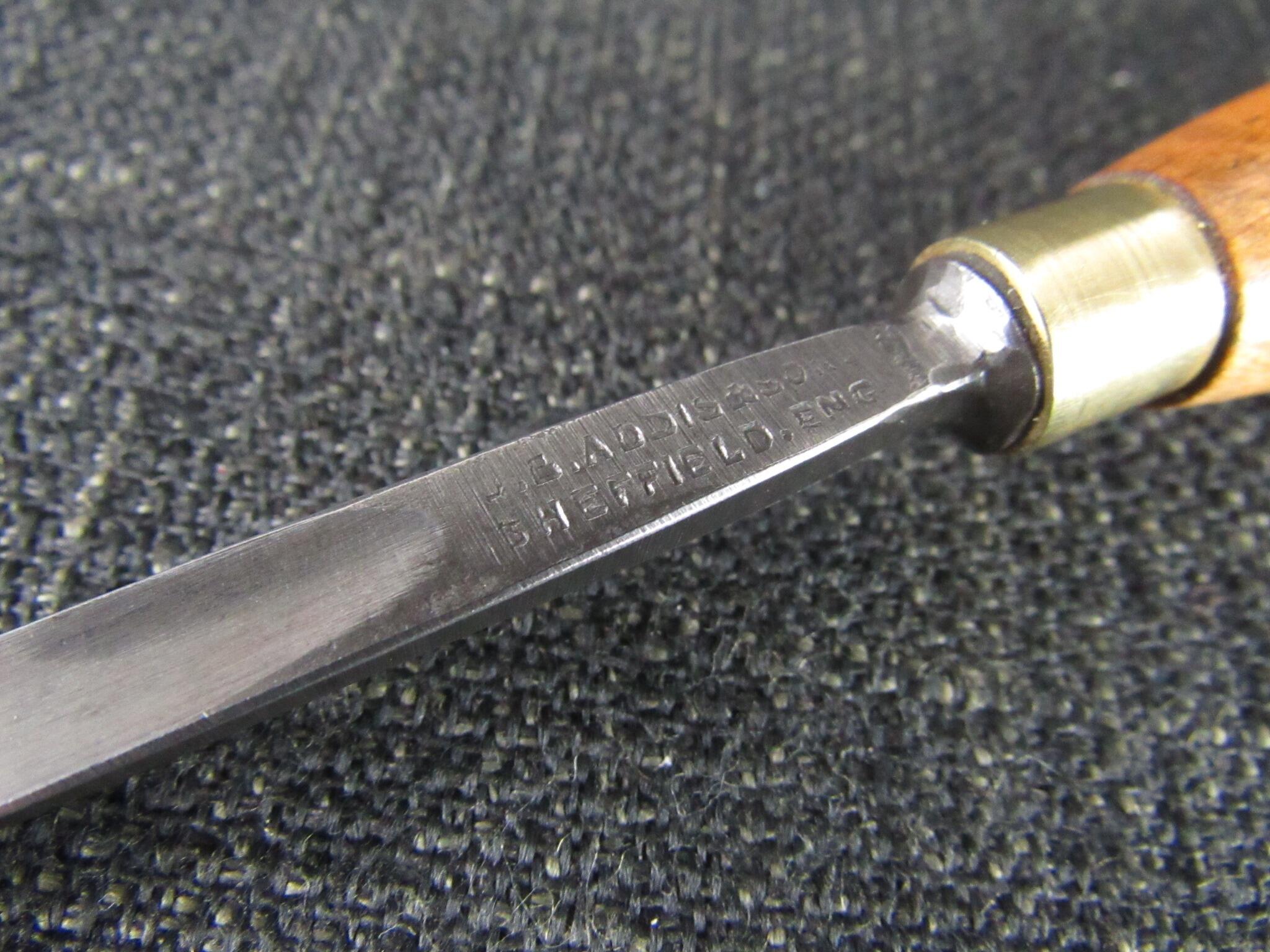 JB ADDIS 1/4 inch No 5 Carving Gouge