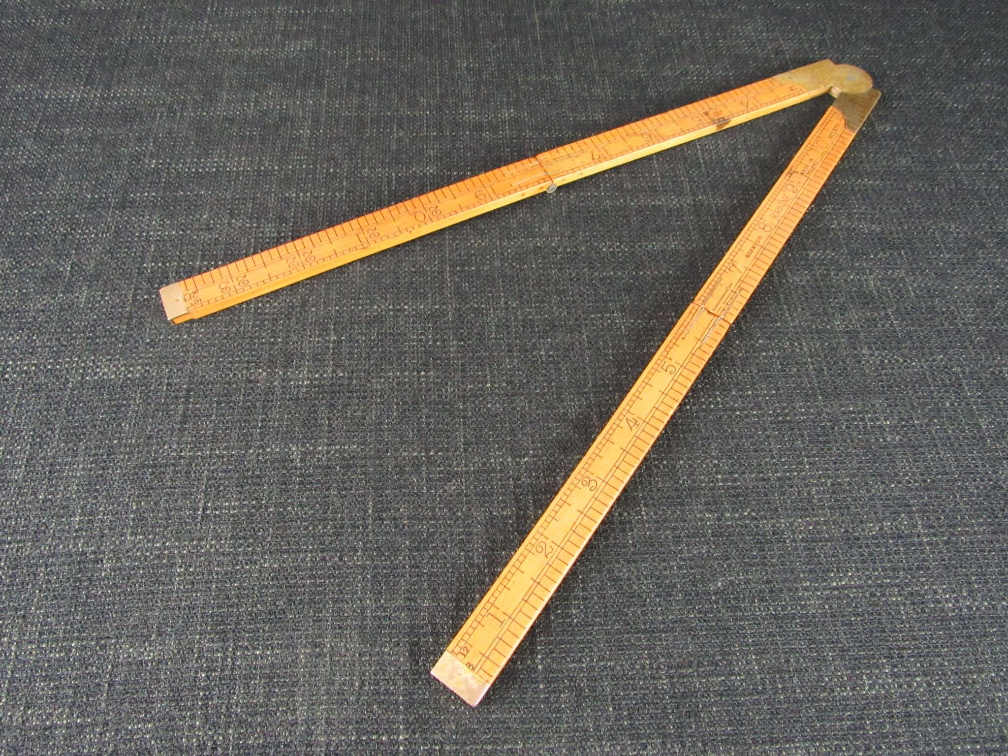 RABONE 1377 Boxwood Rule - 2 foot 4 fold